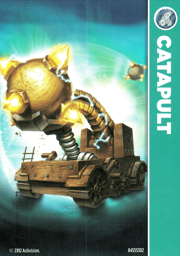 Skylanders Giants Catapult Karte