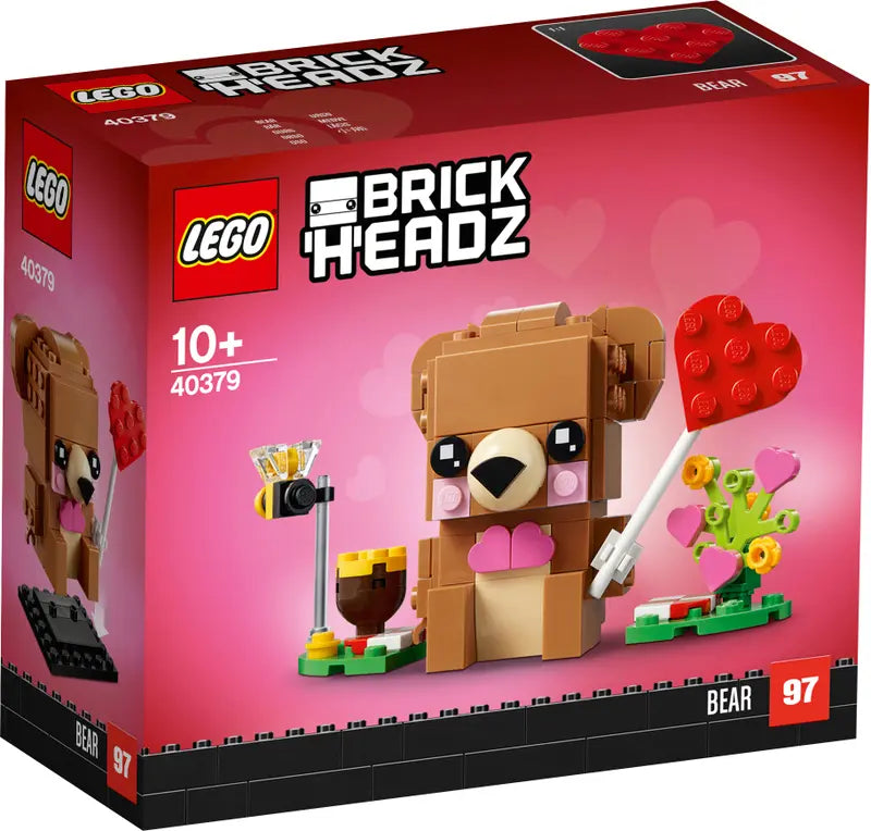 LEGO Brickheadz 40379 L'ours de la Saint-Valentin