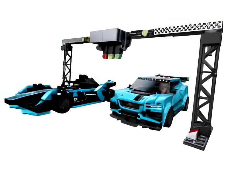 LEGO Speed Champions 76898 Voiture de Formule E Panasonic Jaguar Racing GEN2 et Jaguar I-PACE eTROPHY
