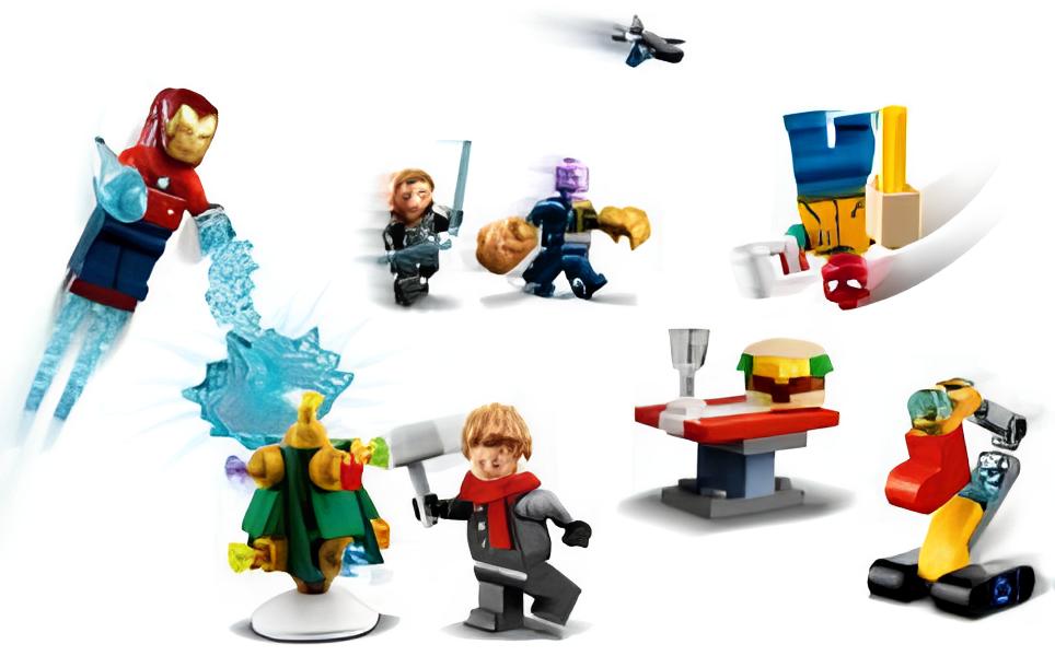 LEGO Super Heroes 76196 Calendrier de l'Avent LEGO® Marvel Avengers