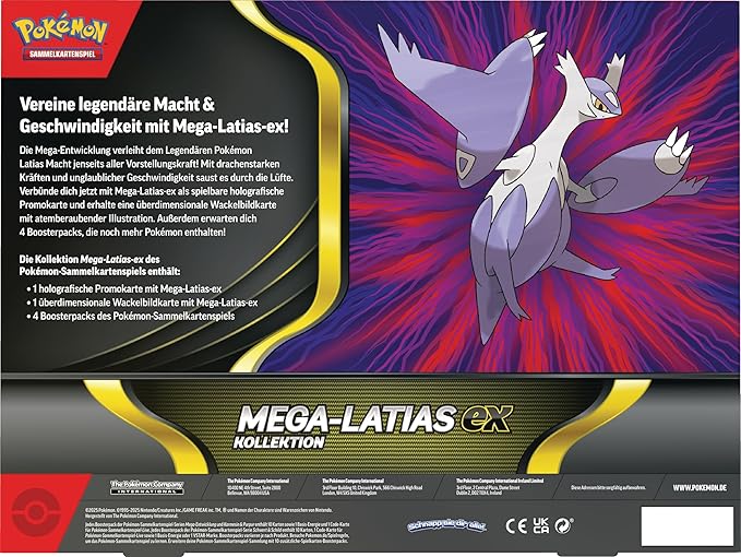 Pokémon Mega Entwicklung Mega Latias ex Kollektion (deutsch)