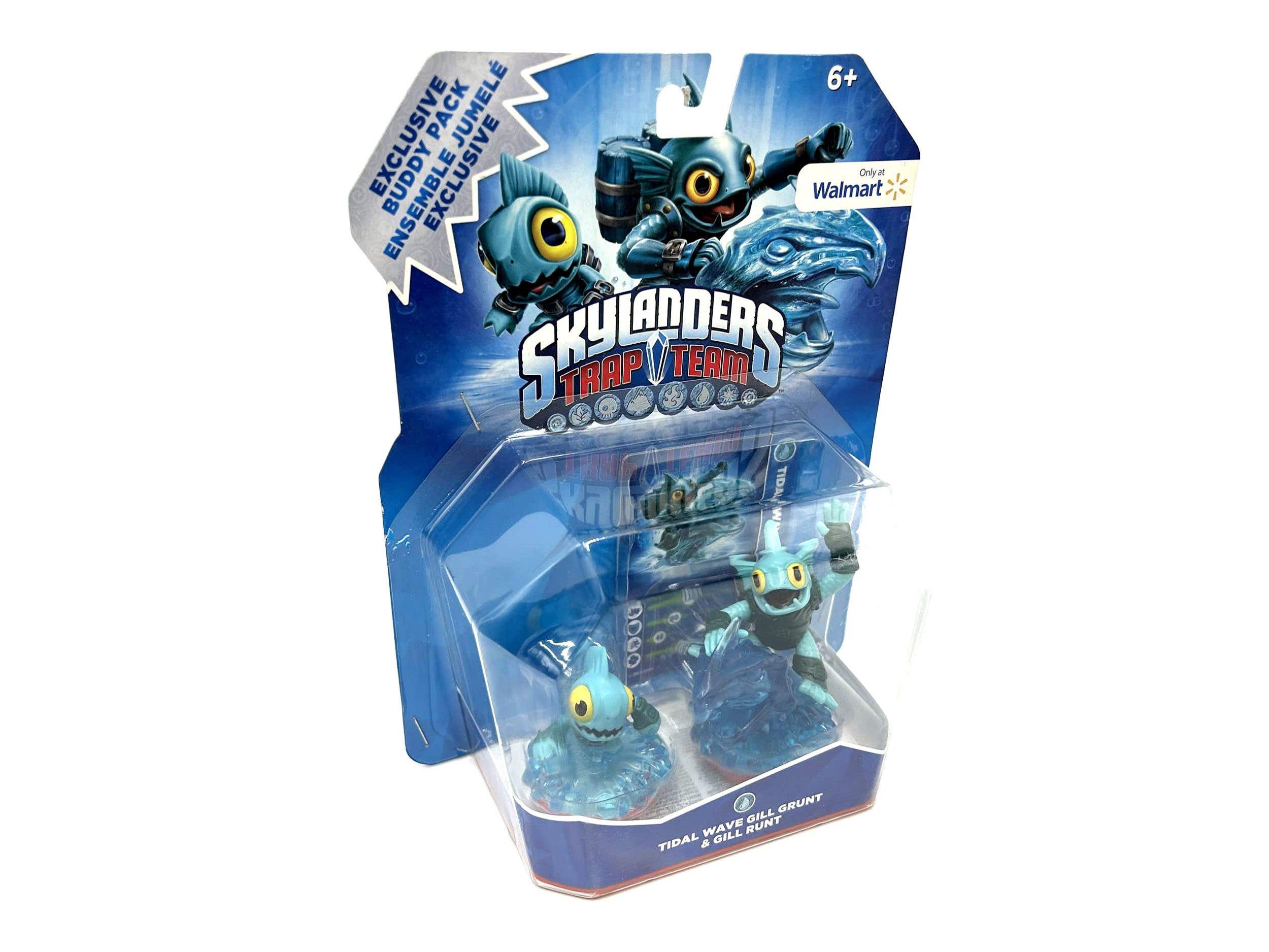 Skylanders Trap Team Tidal Wave Gill Grunt & Gill Runt Duo Pack Édition Walmart