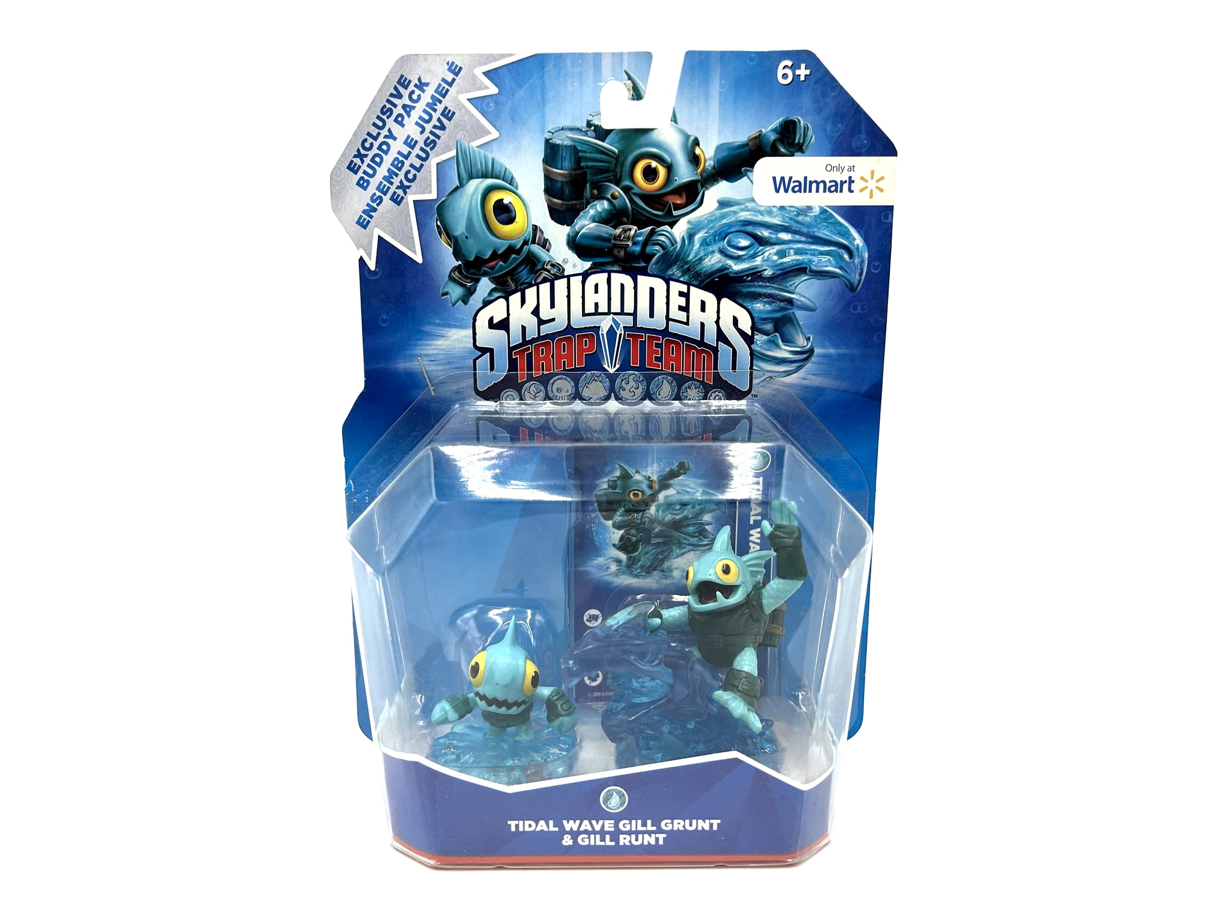 Skylanders Trap Team Tidal Wave Gill Grunt & Gill Runt Duo Pack Édition Walmart