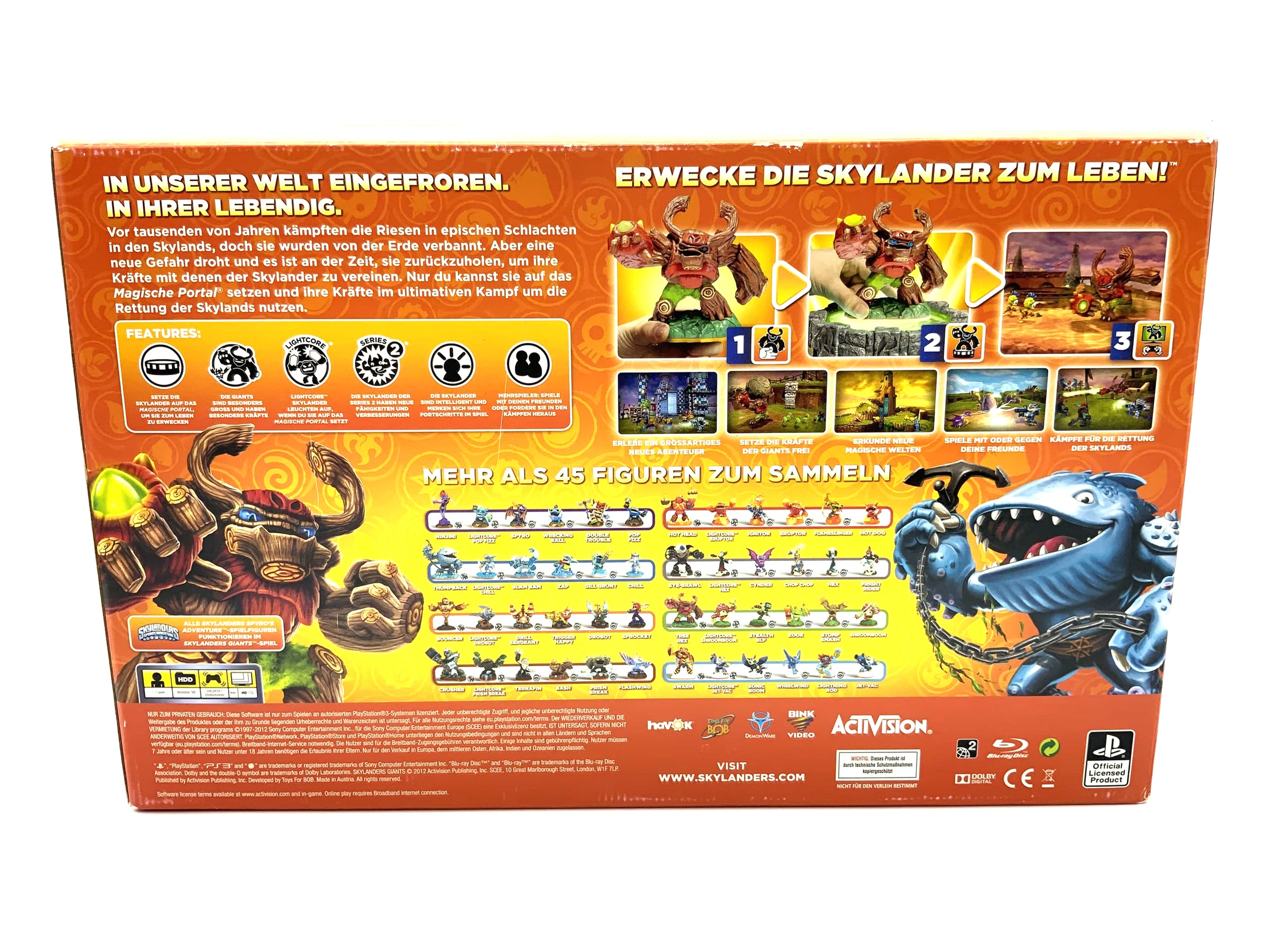 Coffret de démarrage Skylanders Giants pour PlayStation 3