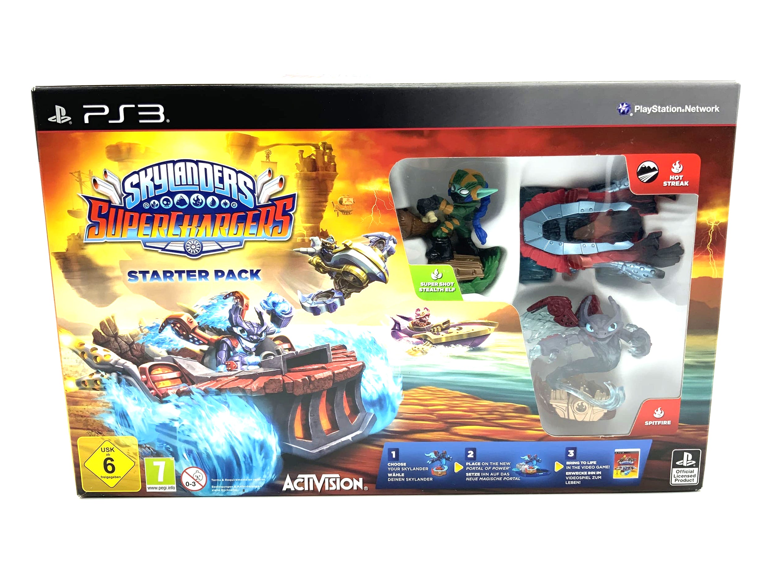 Coffret de démarrage Skylanders Superchargers pour Playstation 3