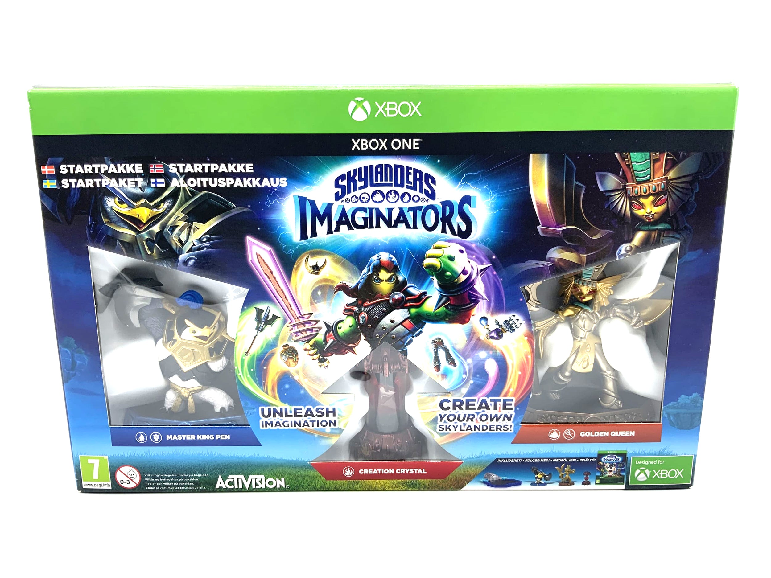 Coffret de démarrage Skylanders Imaginators pour Xbox One pack de démarrage suédois/finlandais !