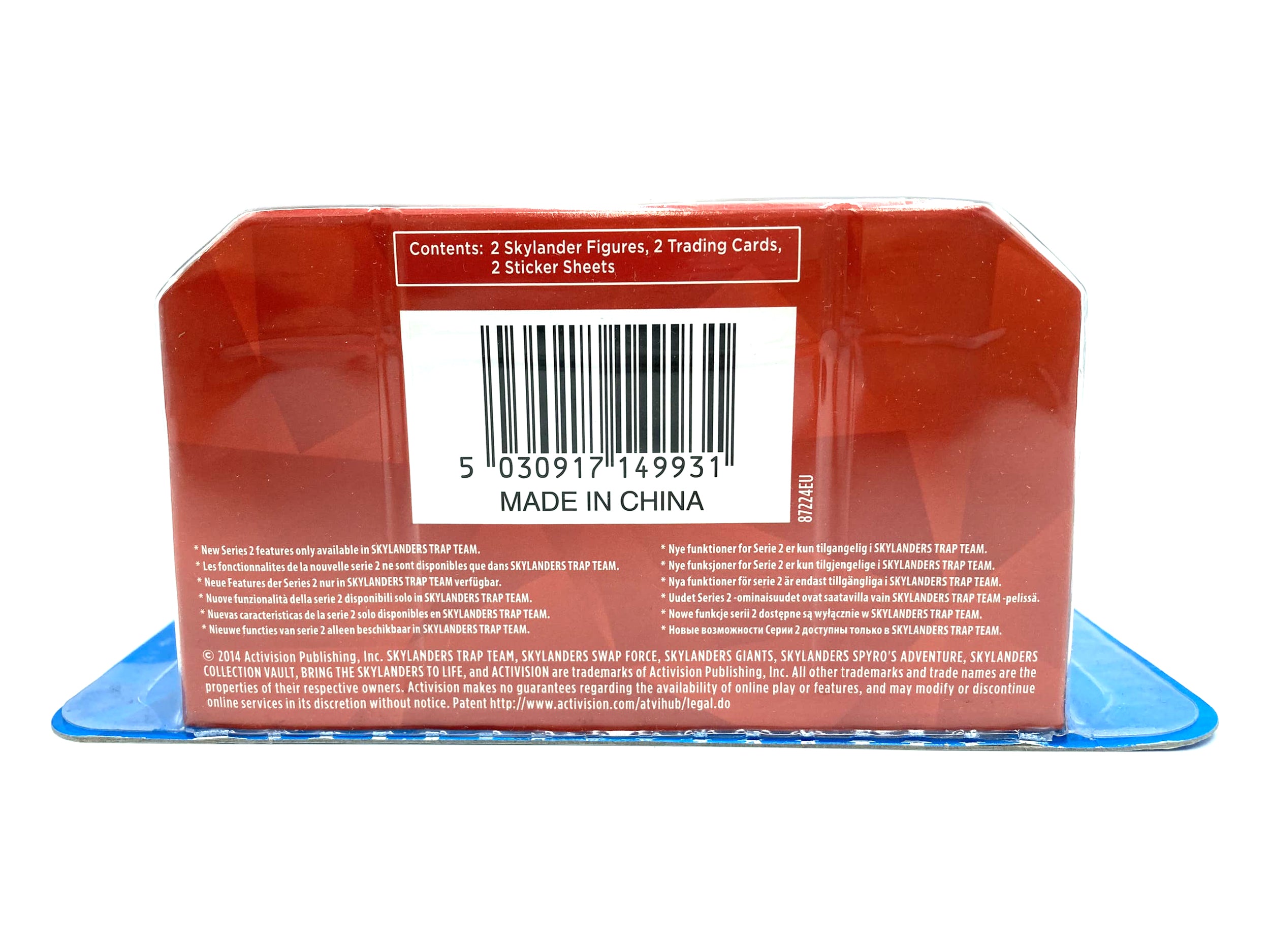 Skylanders Trap Team Hog Wild Fryno et Small Fry Duo Pack