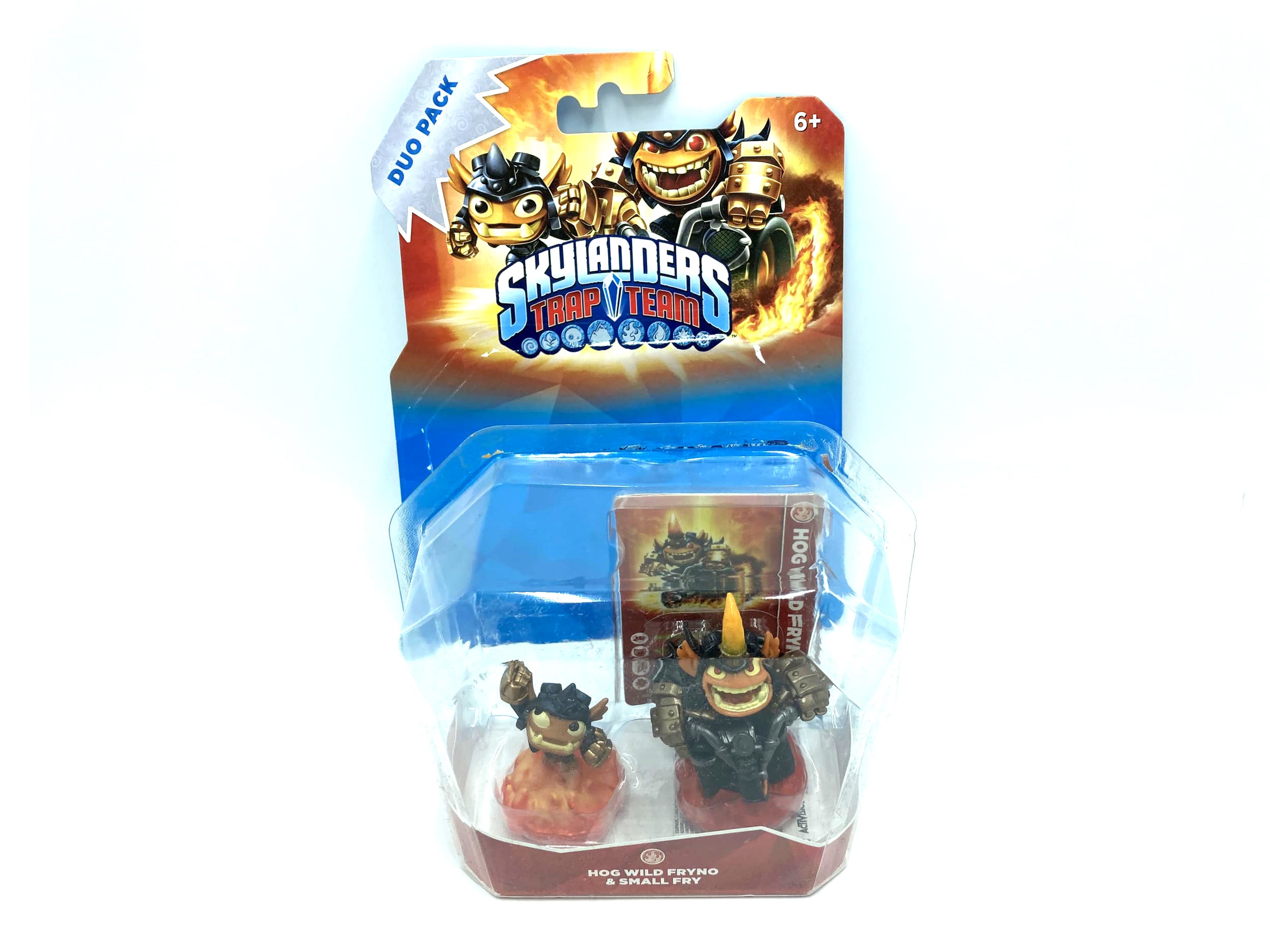 Skylanders Trap Team Hog Wild Fryno & Small Fry Duo Pack OVP endommagé