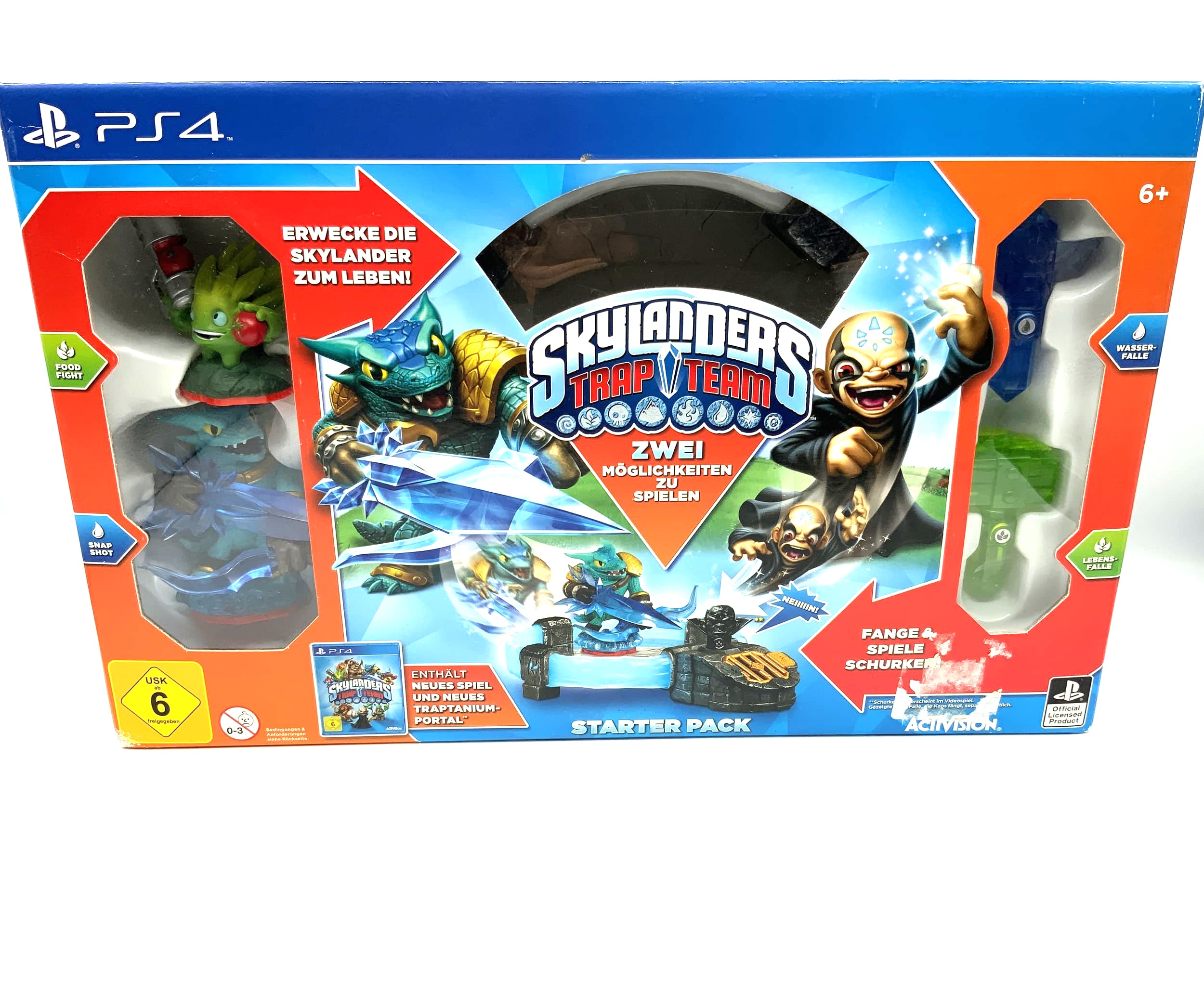 Pack de démarrage Skylanders Trap Team dans son emballage d'origine pour Sony Playstation 4 PS4