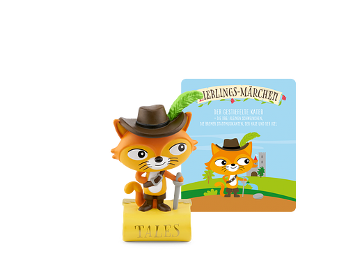 Figurine audio préférée de Tonie Figures, Le Chat Potté (Nouvelle édition 2023) pour Toniebox