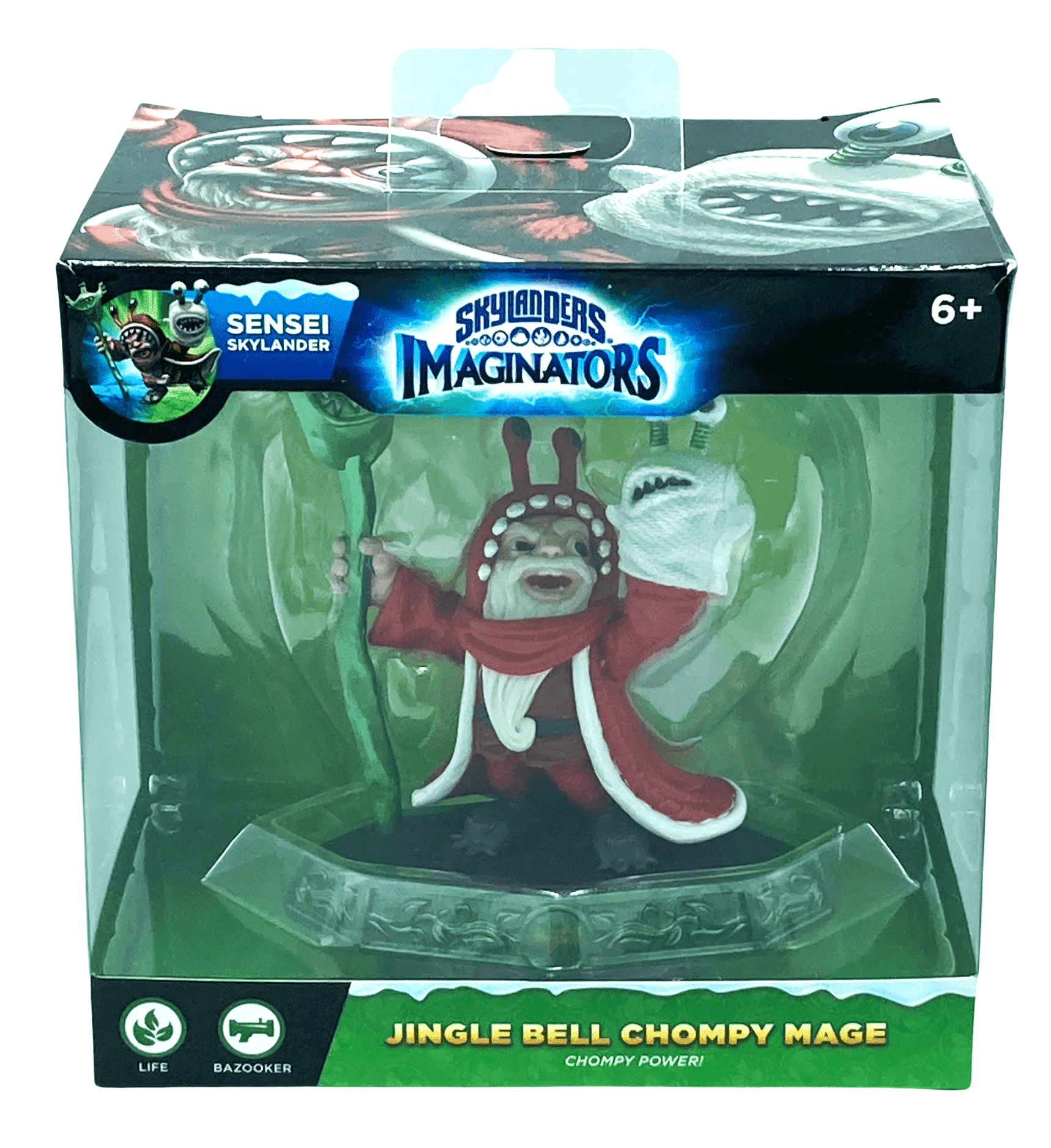 Figurine Skylanders Imaginators Jingle Bell Chompy Mage dans son emballage d'origine