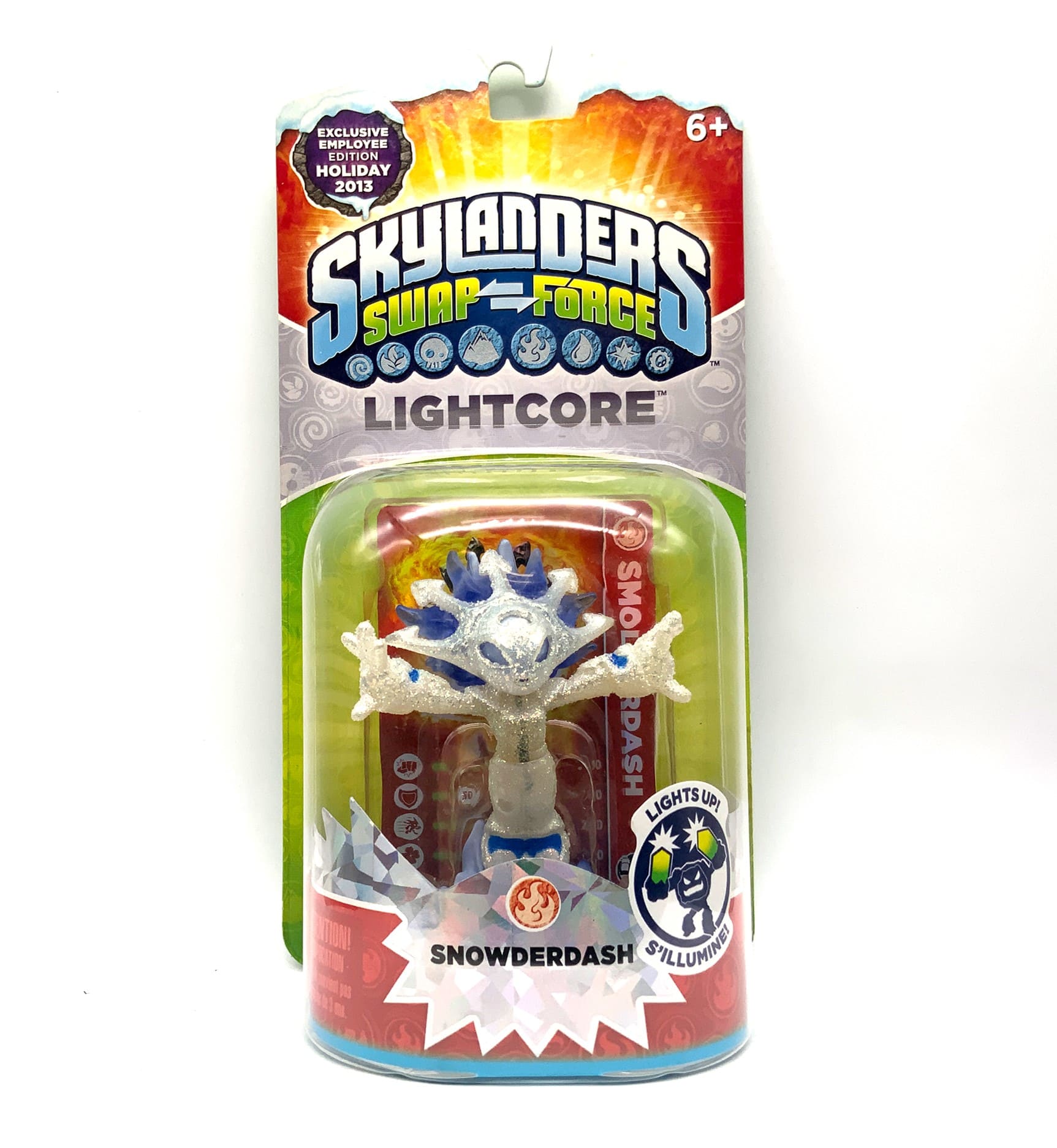 Skylanders Swap Force Snowderdash Lightcore Exclusive Employee Edition 2013 OVP