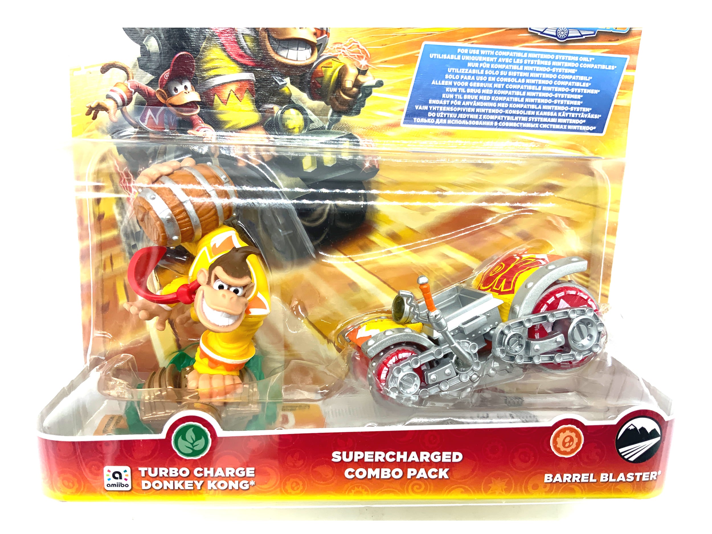 Skylanders Superchargers Nintendo Supercharged Combo Pack Donkey Kong OVP Amiibo