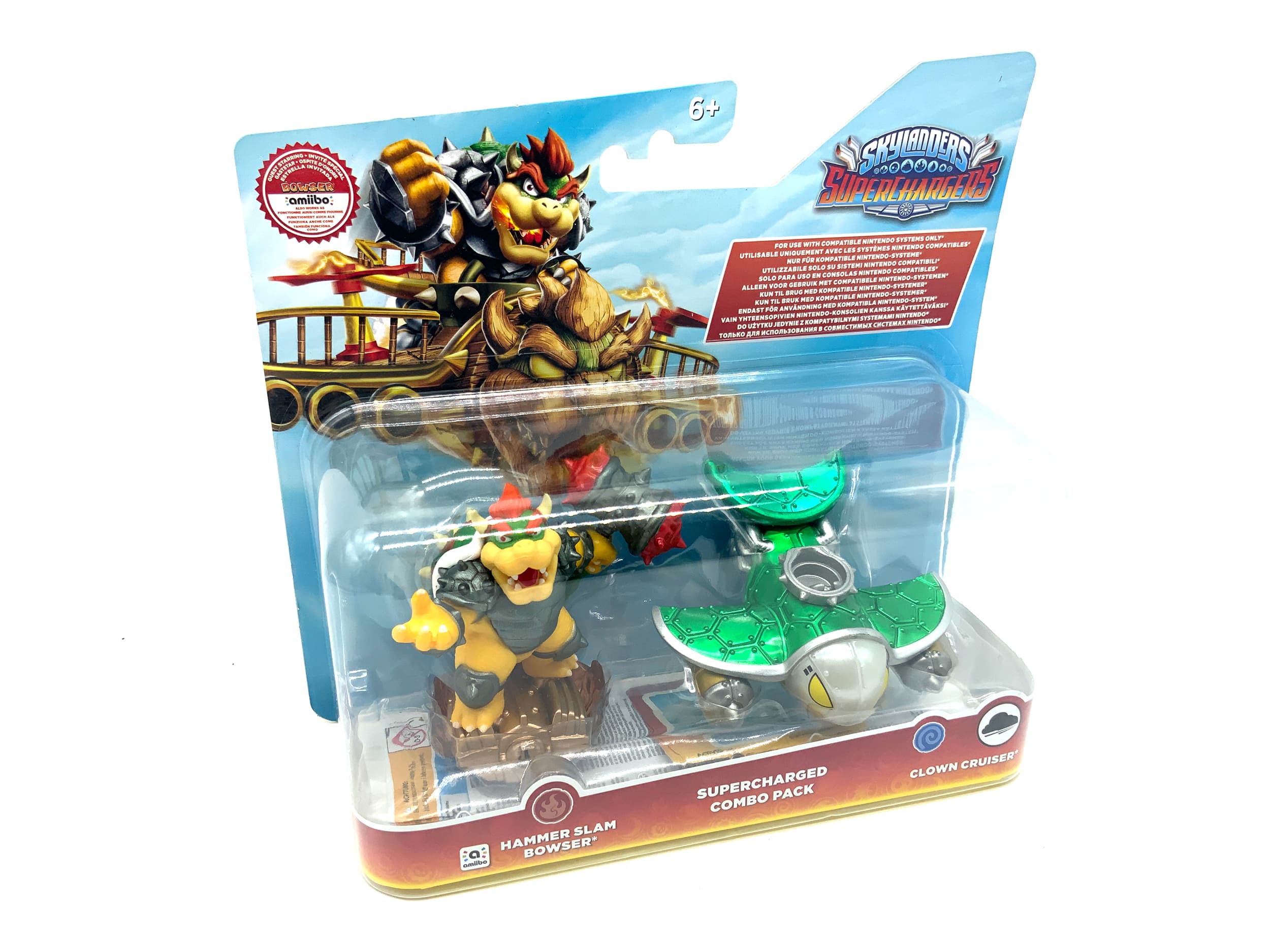Skylanders Superchargers Nintendo Supercharged Combo Pack Bowser in OVP Amiibo