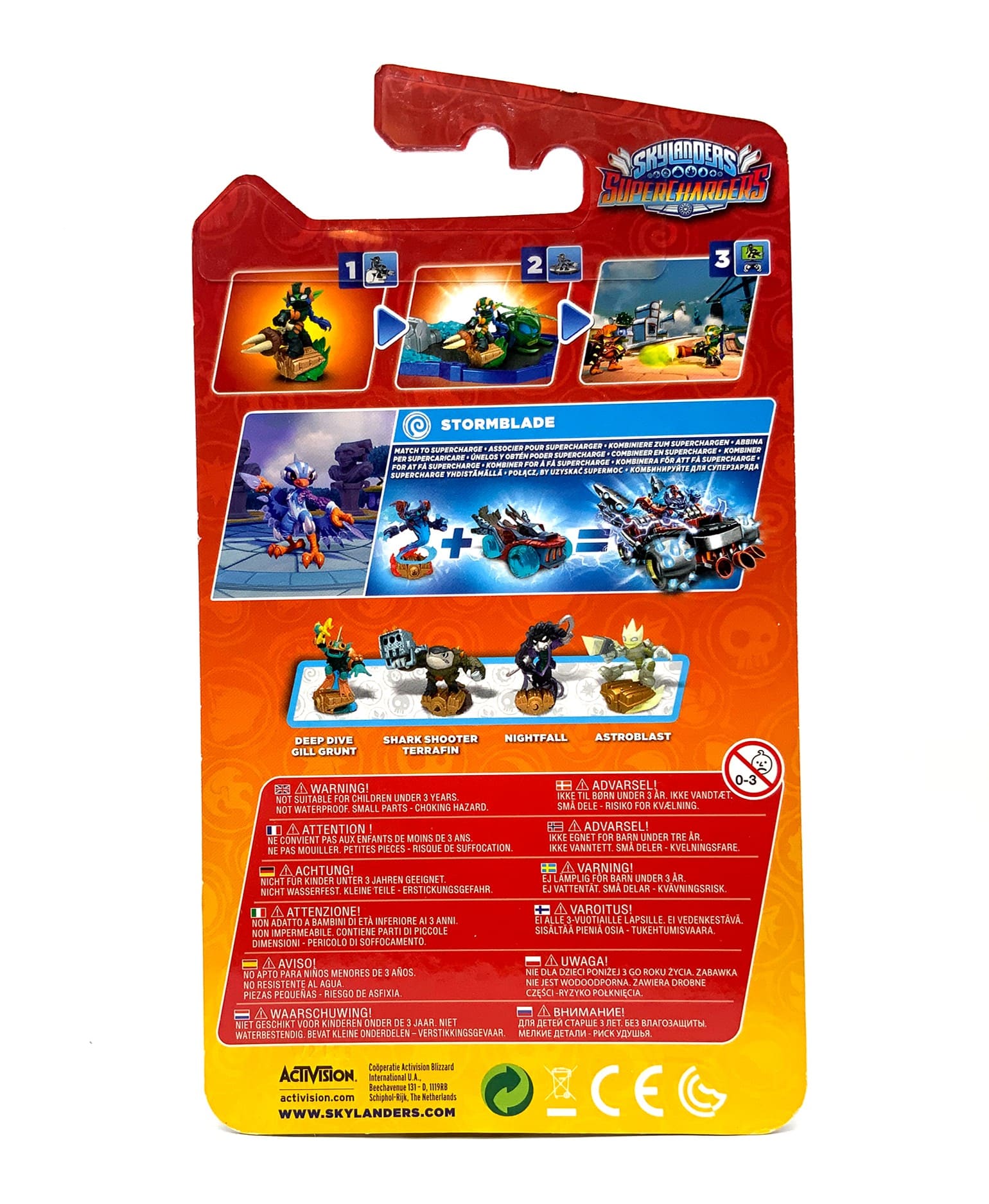 Skylanders Superchargers Stormblade in OVP