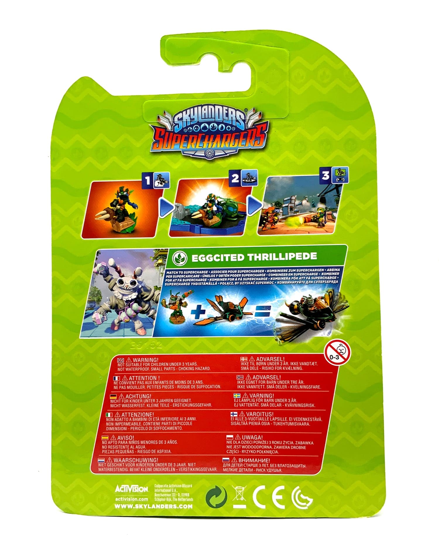 Skylanders Superchargers Eggcited Thrillipede in OVP