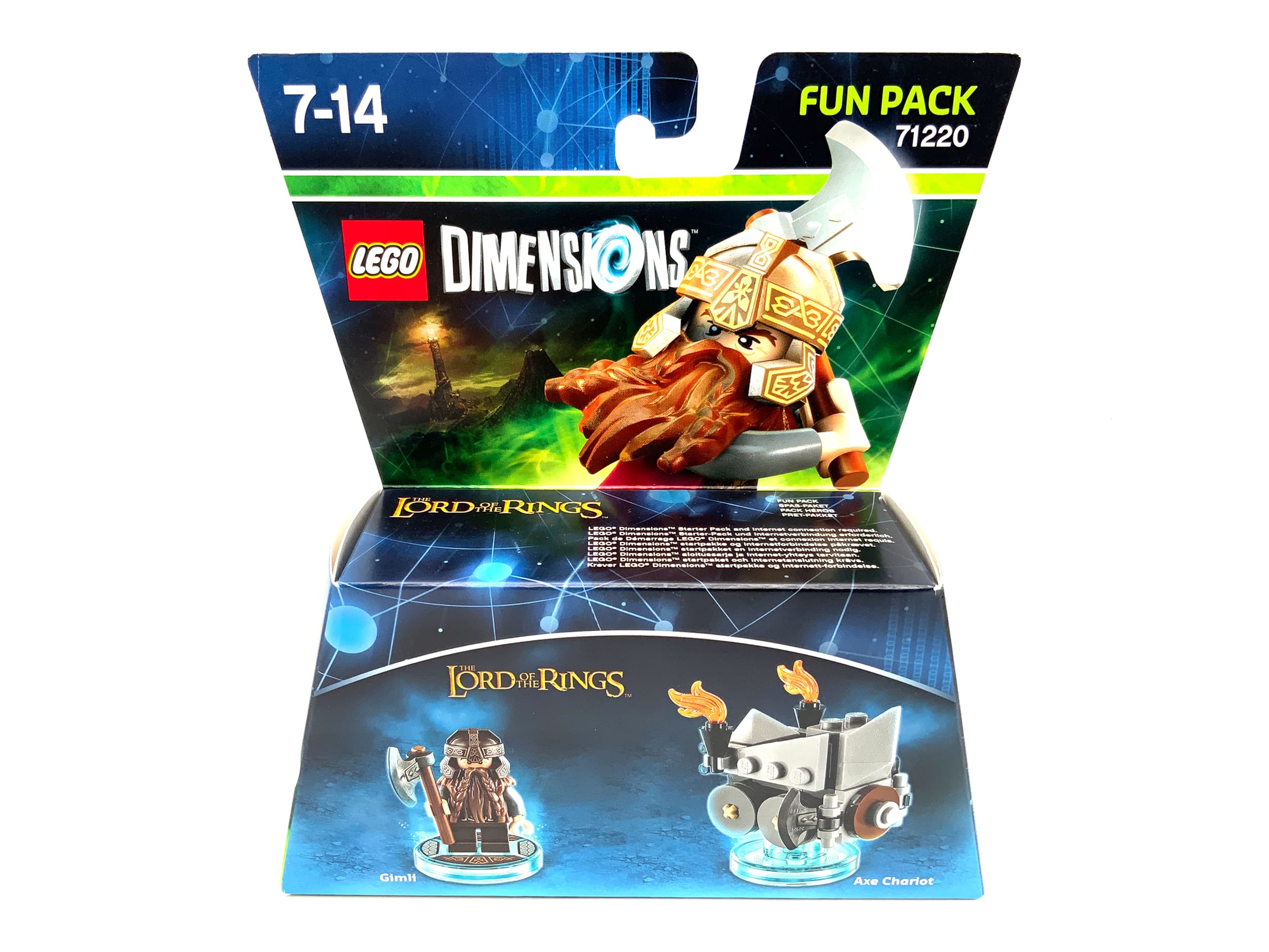 LEGO® Dimensions Fun Pack 71220 The Lord of the Rings - Gimli & Axe Chariot