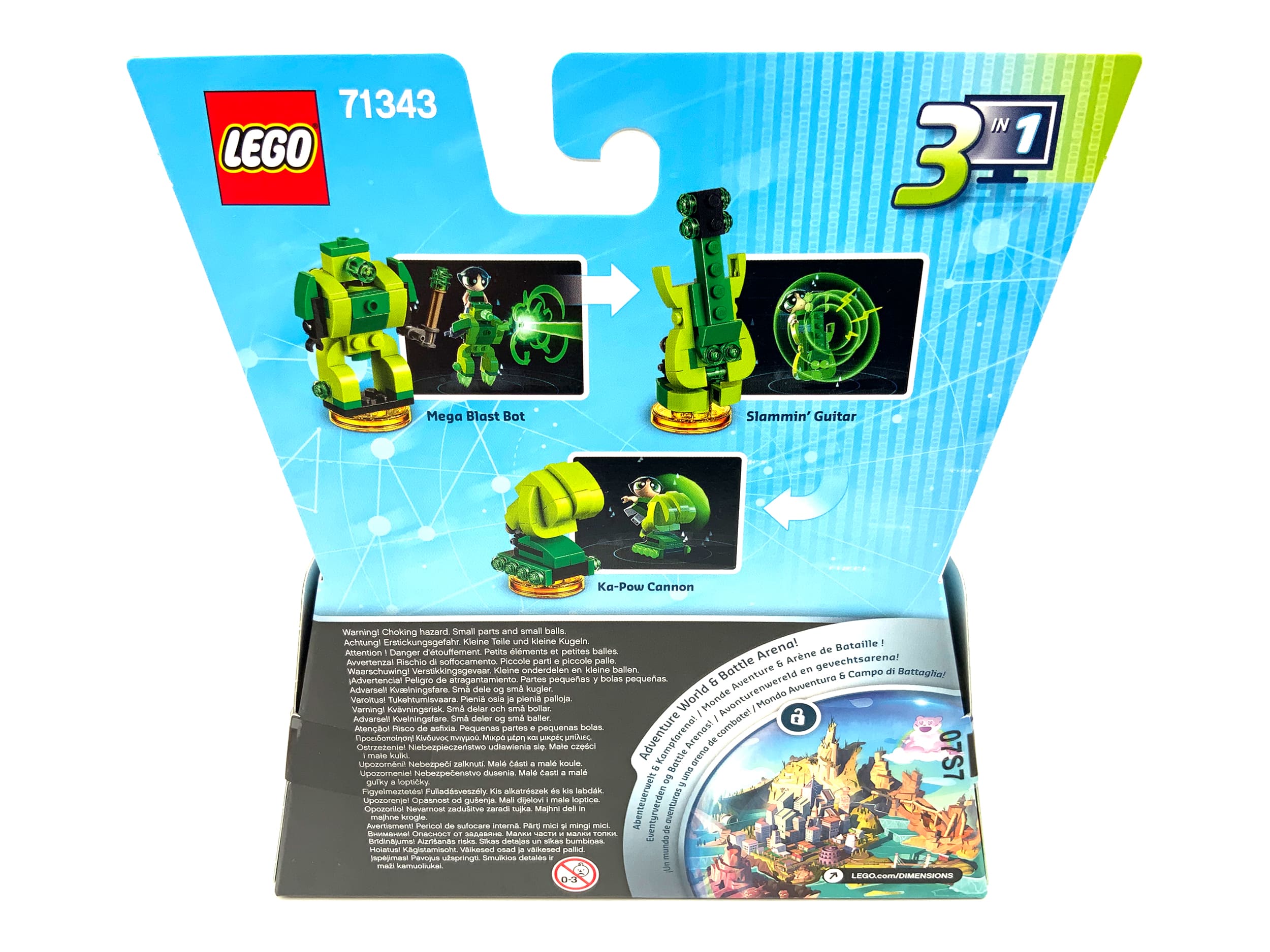 LEGO® Dimensions Fun Pack 71343 The Powerpuff Girls - Buttercup & Mega Blast Bot