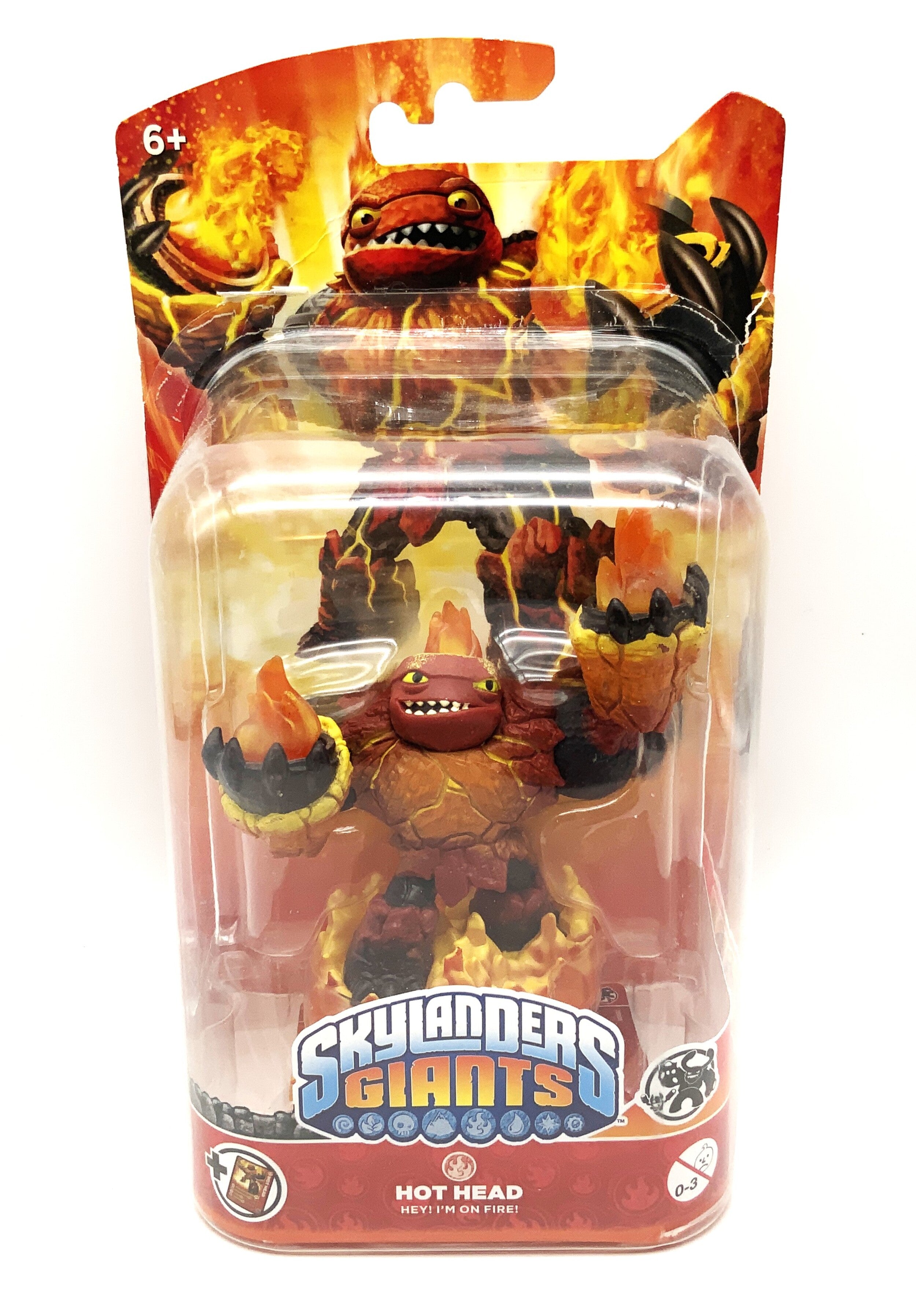 Skylanders Giants Hot Head in OVP Kleber löst sich leicht