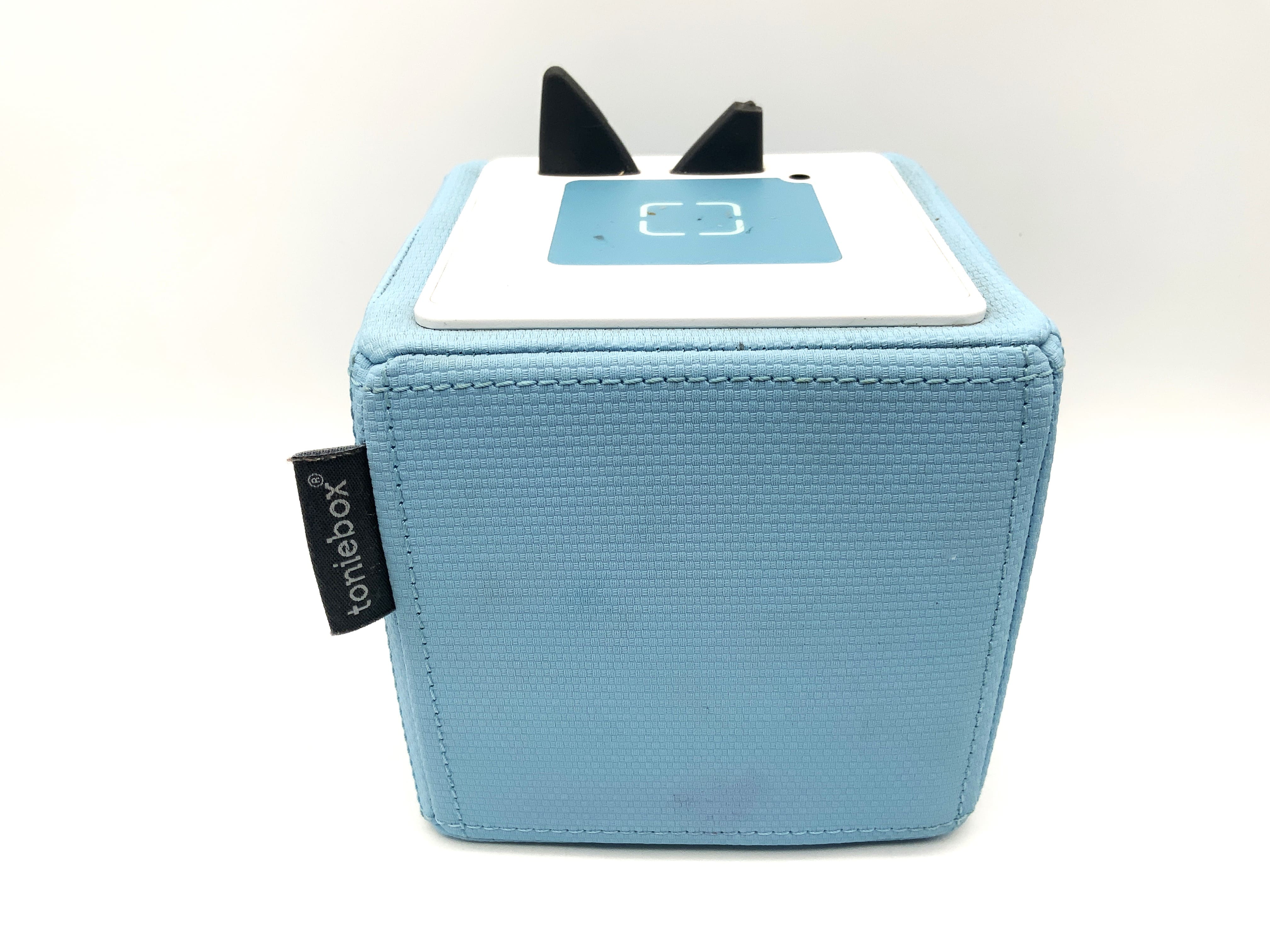 Toniebox Hellblau mit Ladestation für Toniefiguren Lautsprecher für Tonies