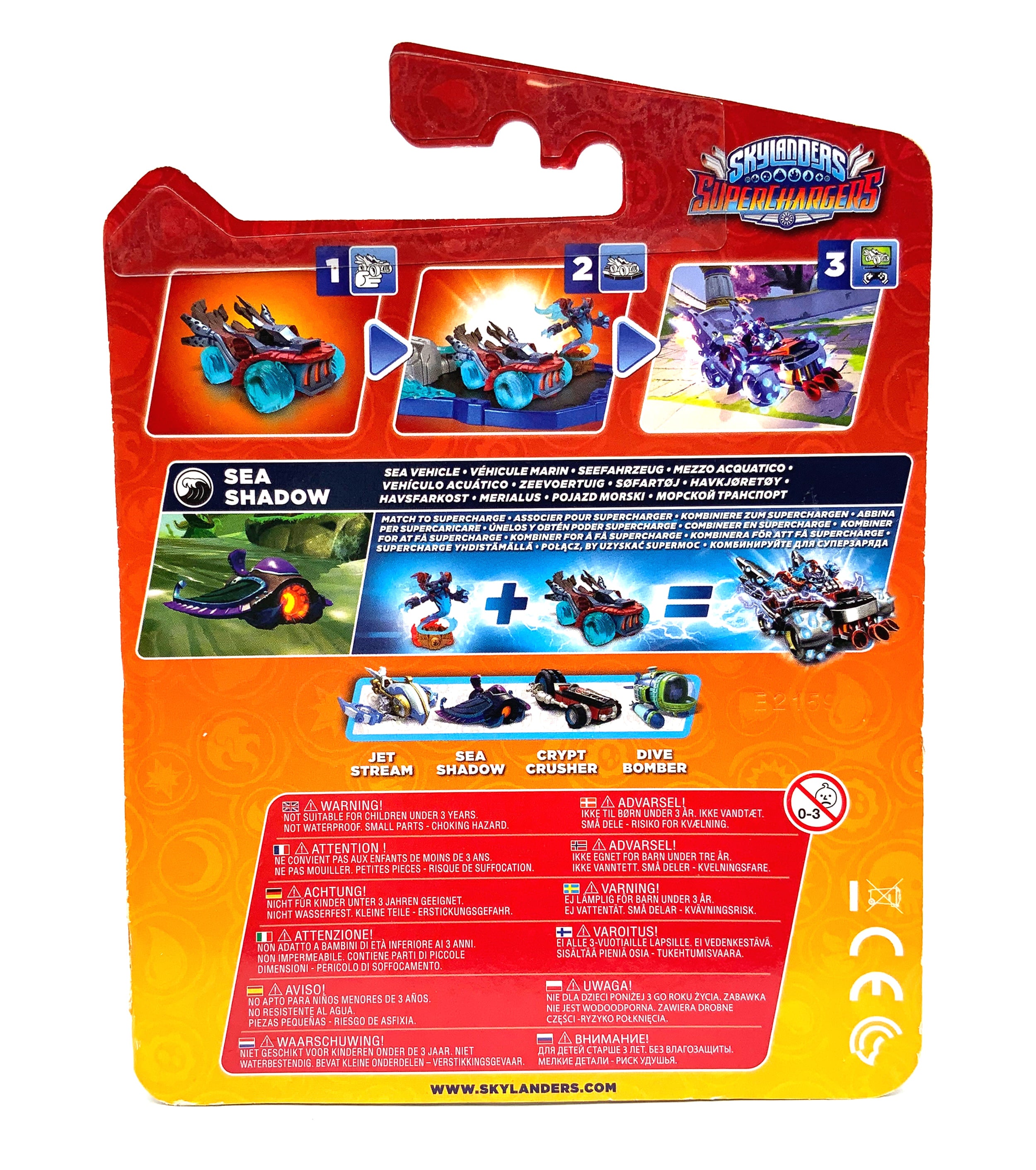 Skylanders Superchargers Sea Shadow in OVP