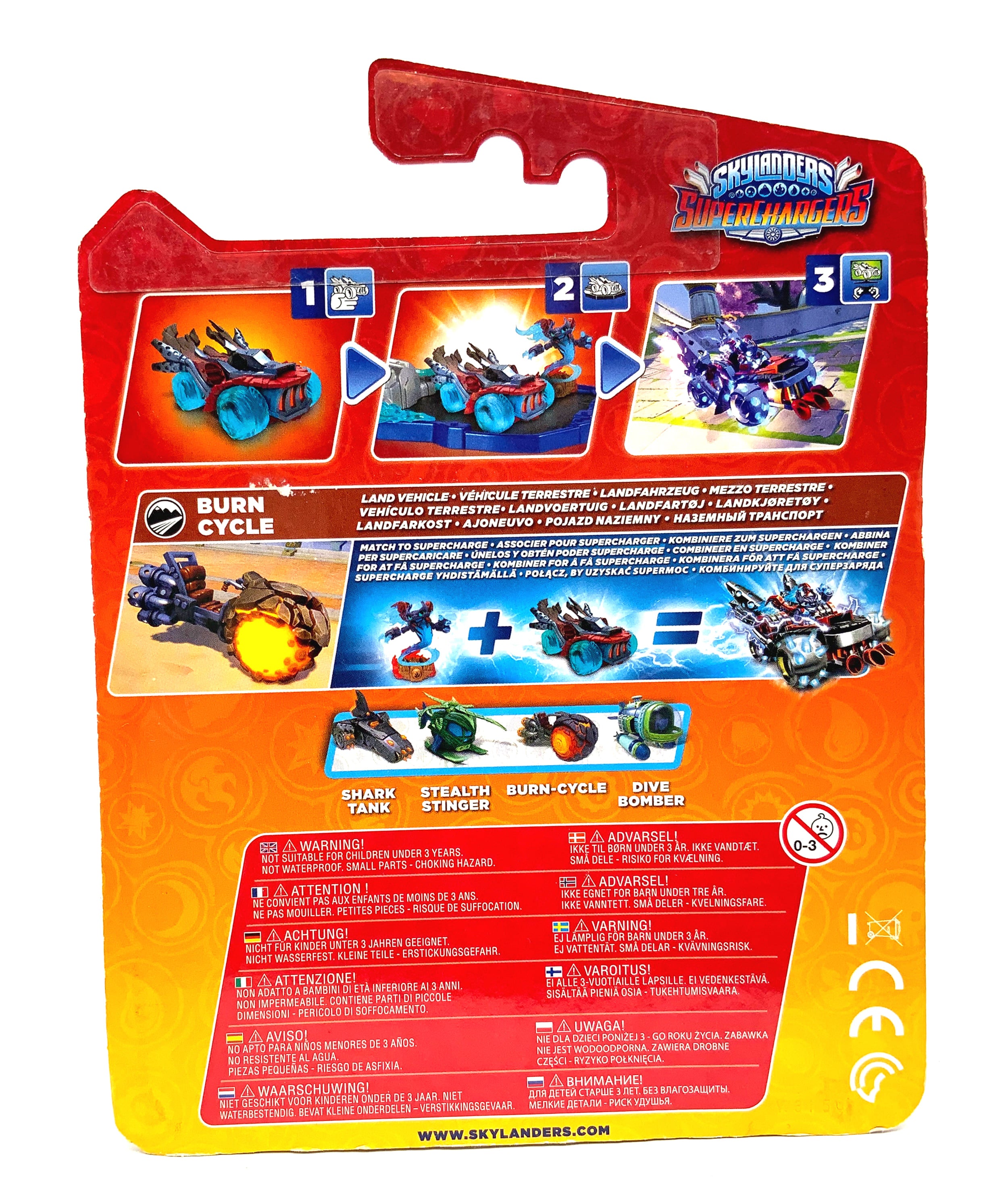 Skylanders Superchargers Burn Cycle in OVP