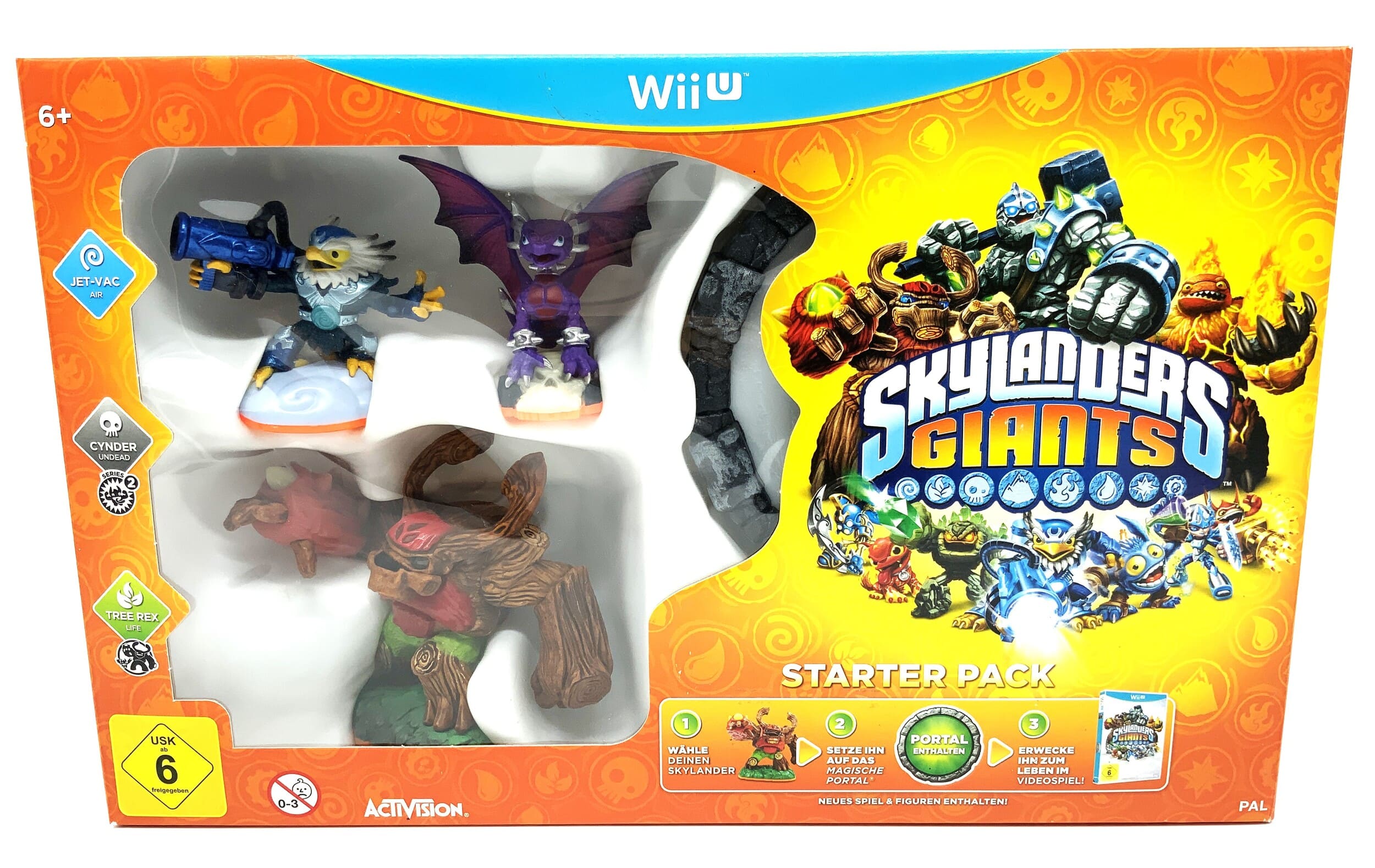 Skylanders Giants Starterset für Nintendo Wii u starter Pack