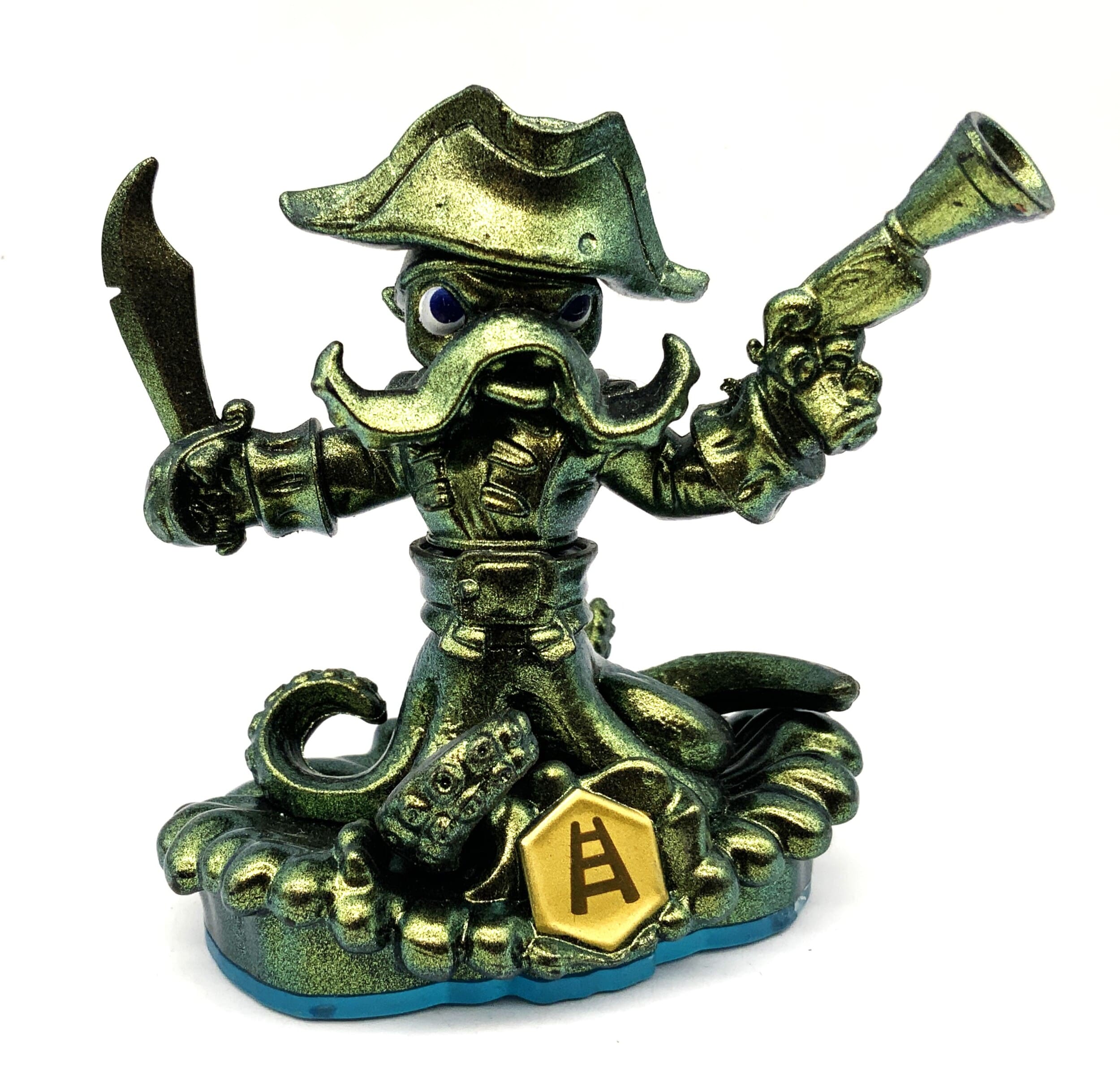 Skylanders Swap Force Gold Metallic Wash Buckler