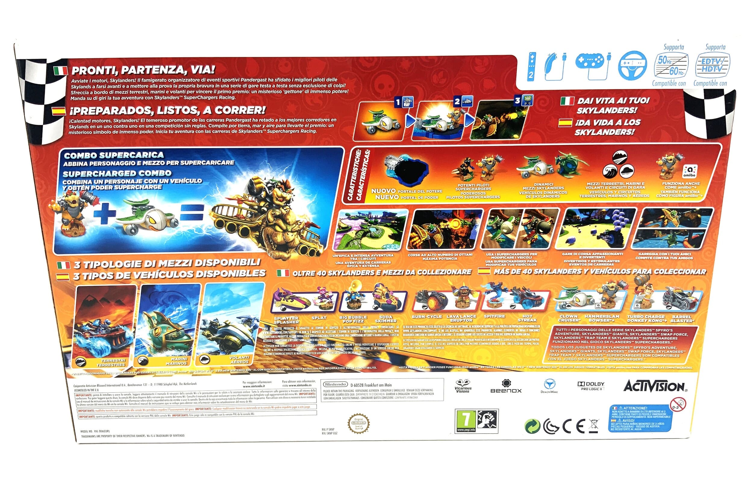 Skylanders Superchargers Starter Pack Nintendo Wii Starterset