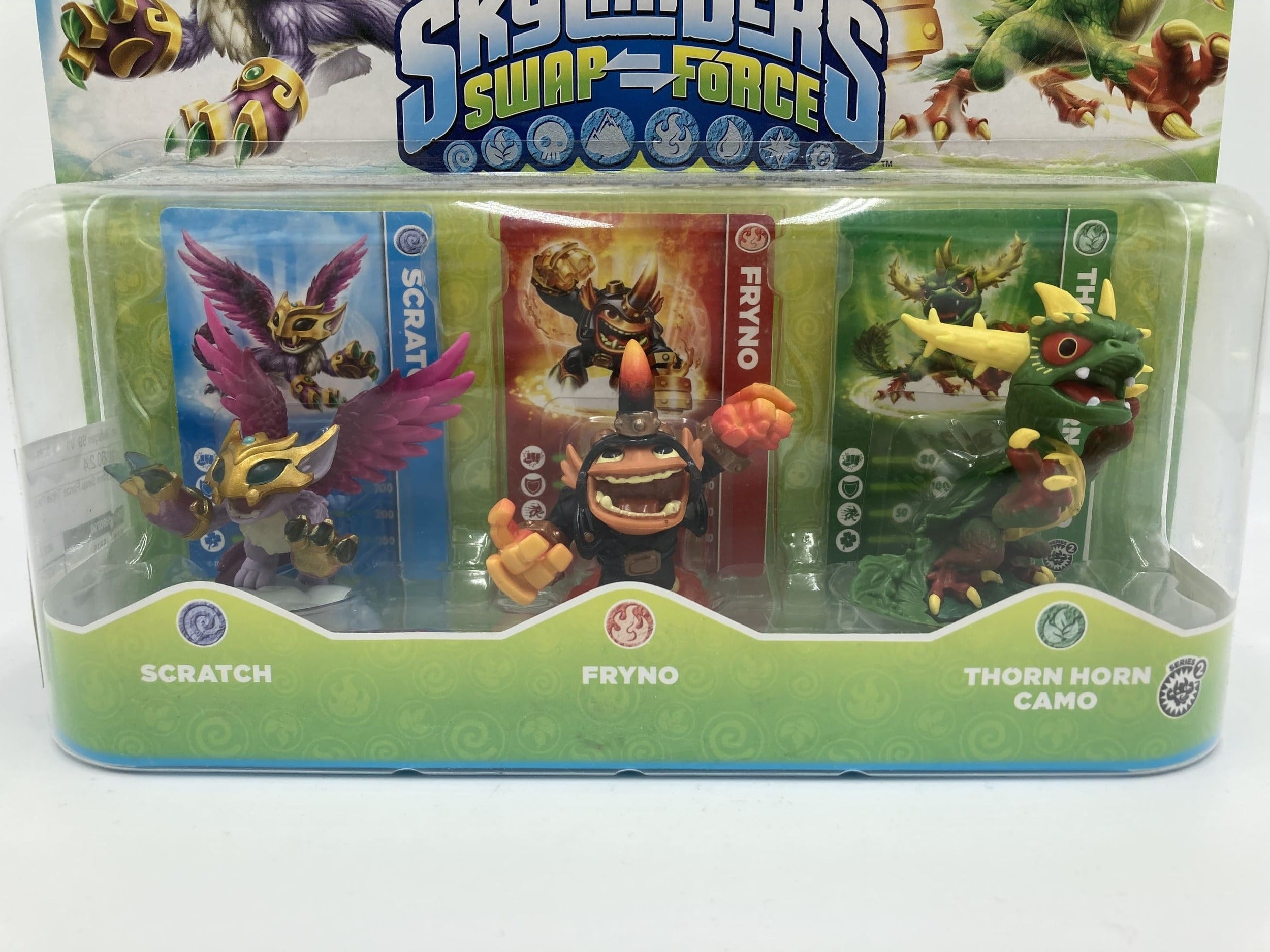 Skylanders Swap Force 3-pack Scratch Fryno Camo neuf et dans son emballage d'origine