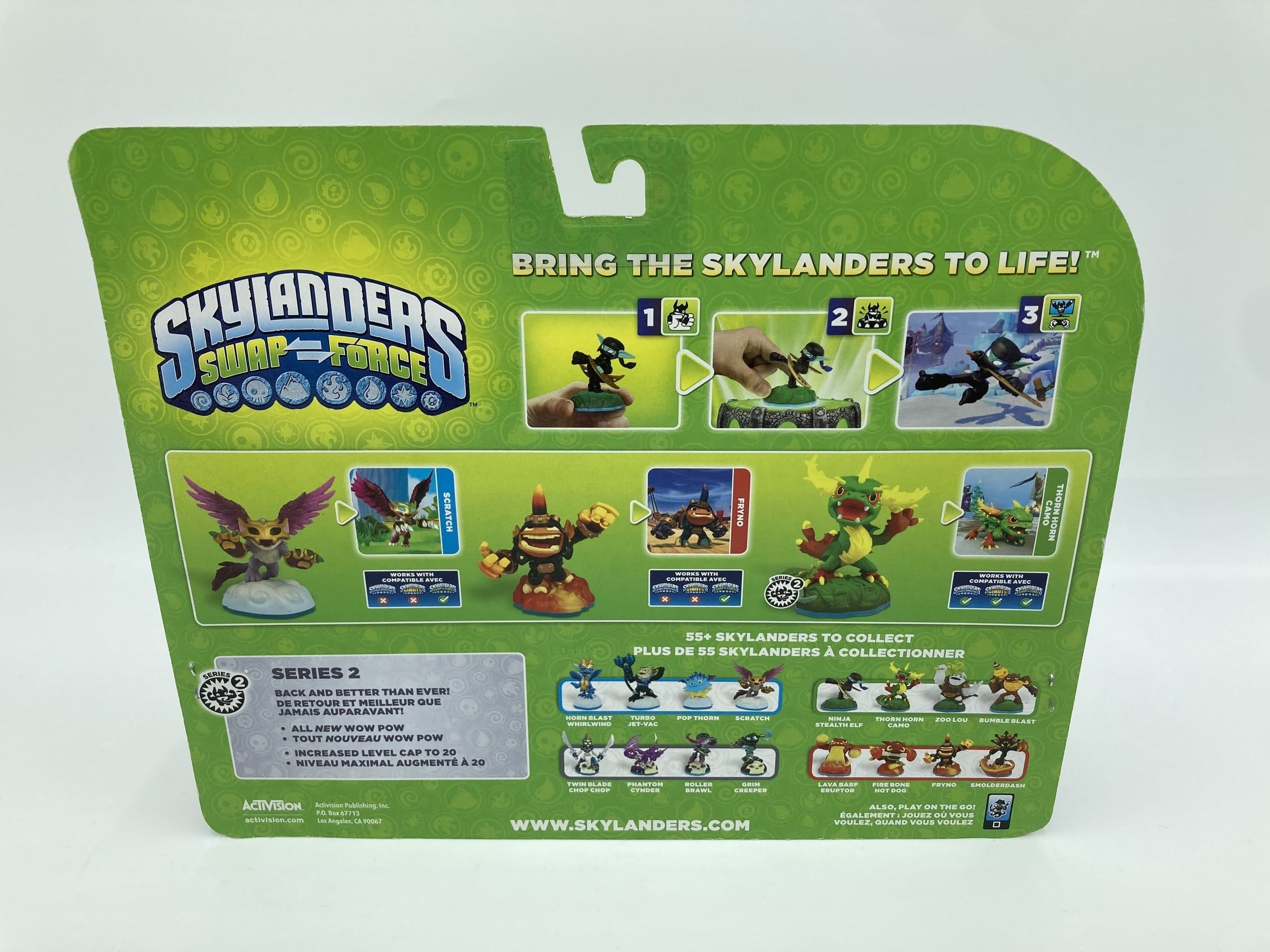 Skylanders Swap Force 3-pack Scratch Fryno Camo neuf et dans son emballage d'origine