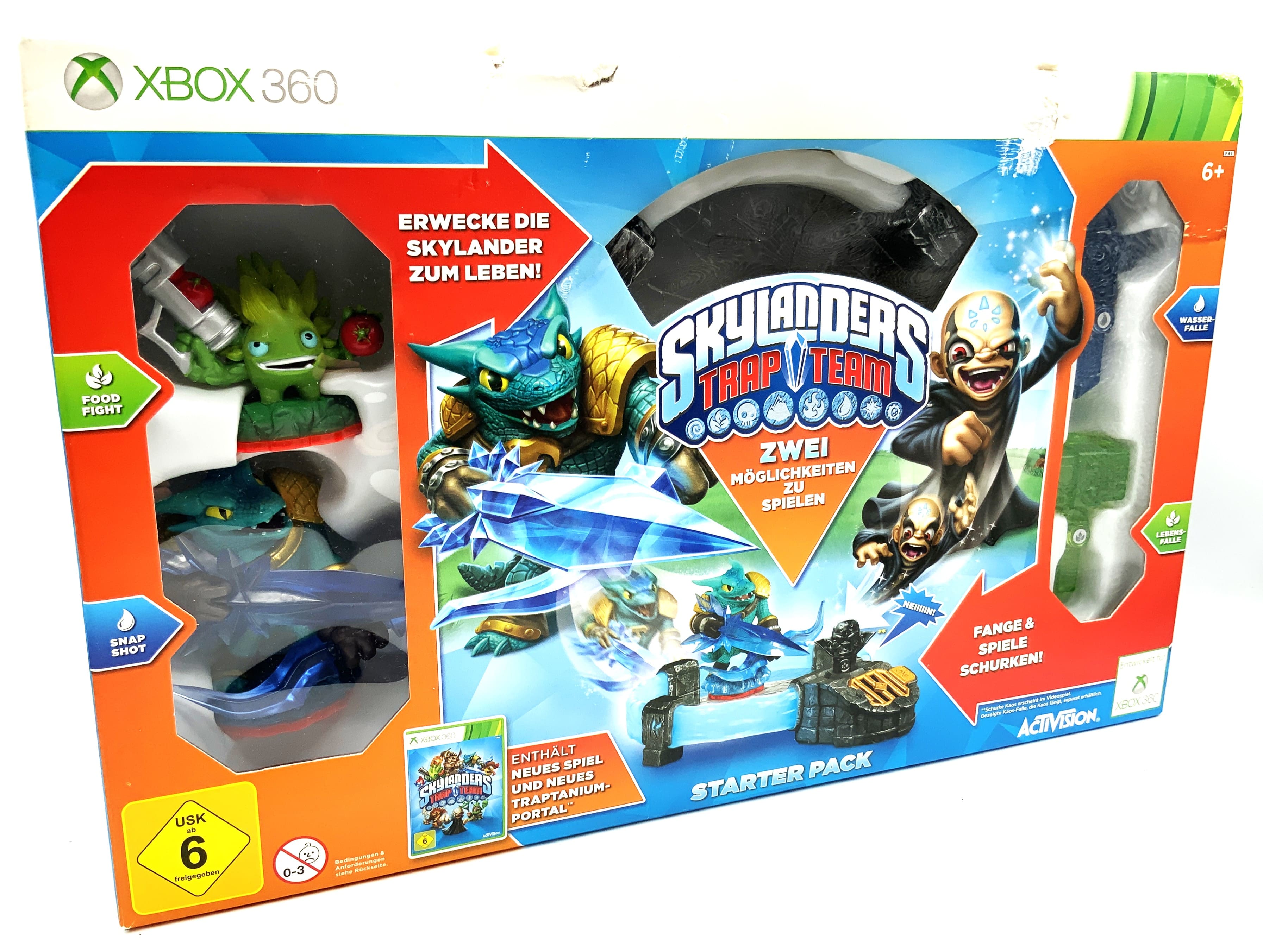 Pack de démarrage Skylanders Trap Team pour Xbox 360