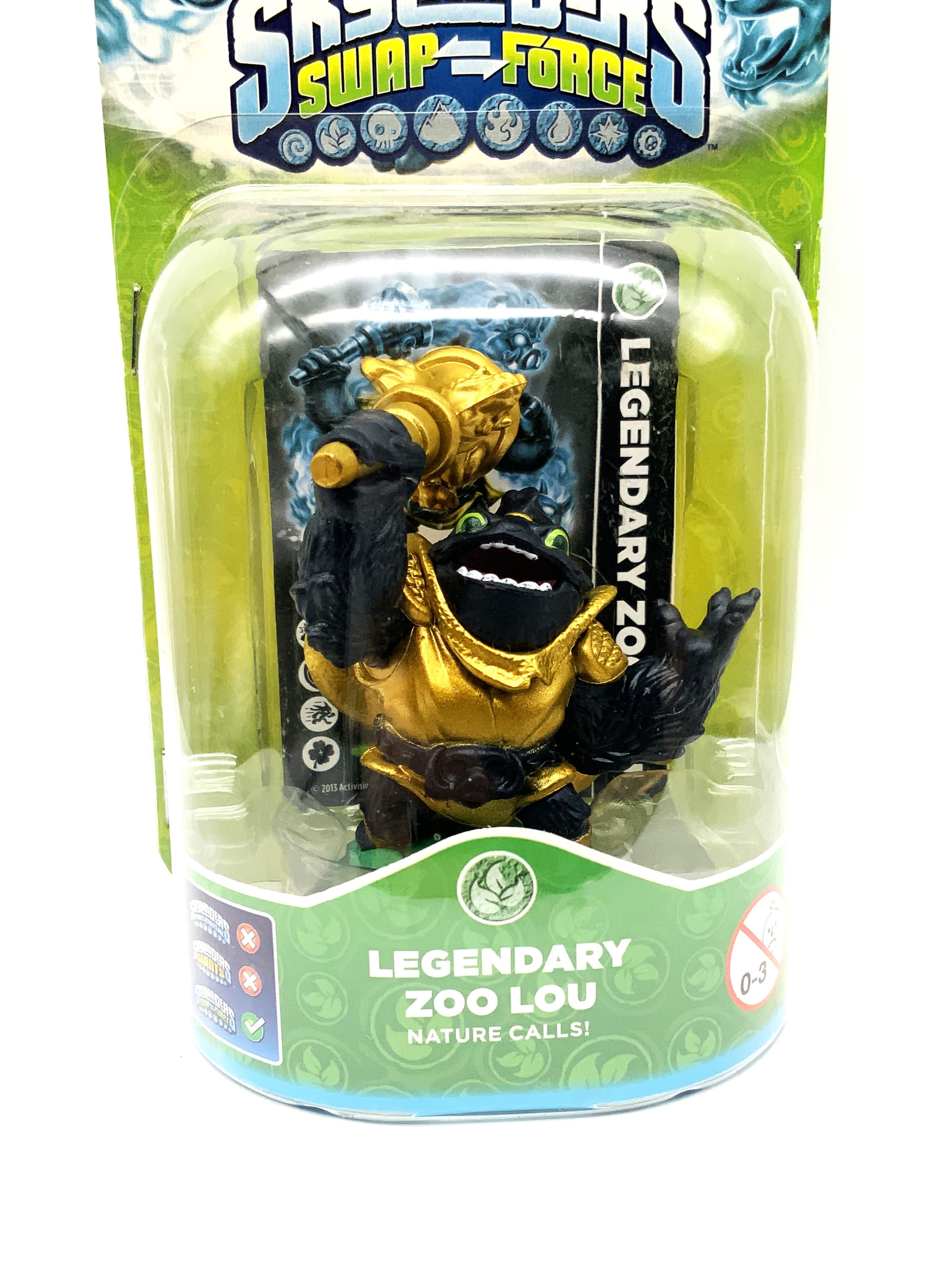 Skylanders Swap Force Figure Legendary Zoo Lou in Original Packaging