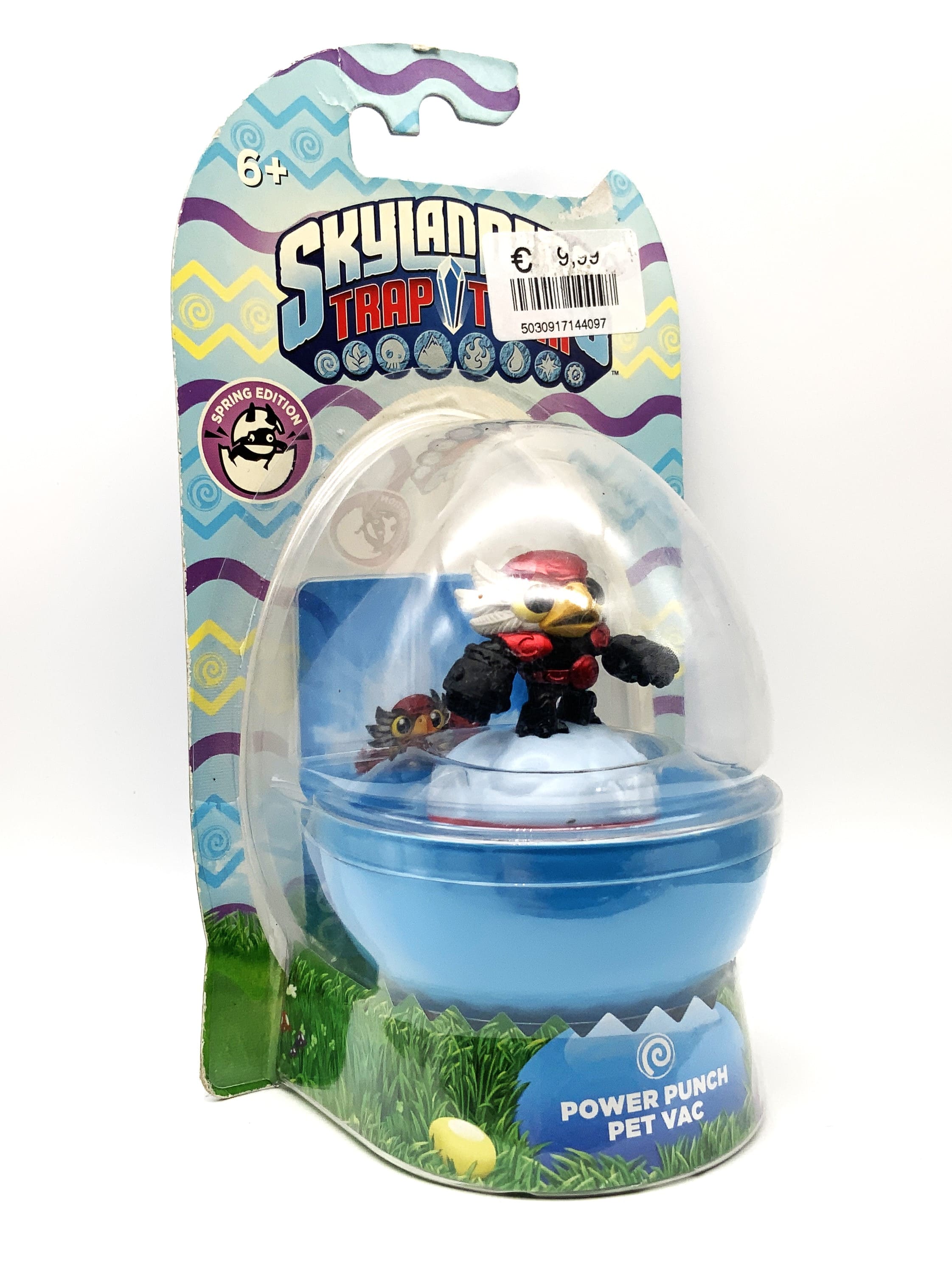 Figurine Skylanders Trap Team Power Punch Pet Vac dans son emballage d'origine OVP