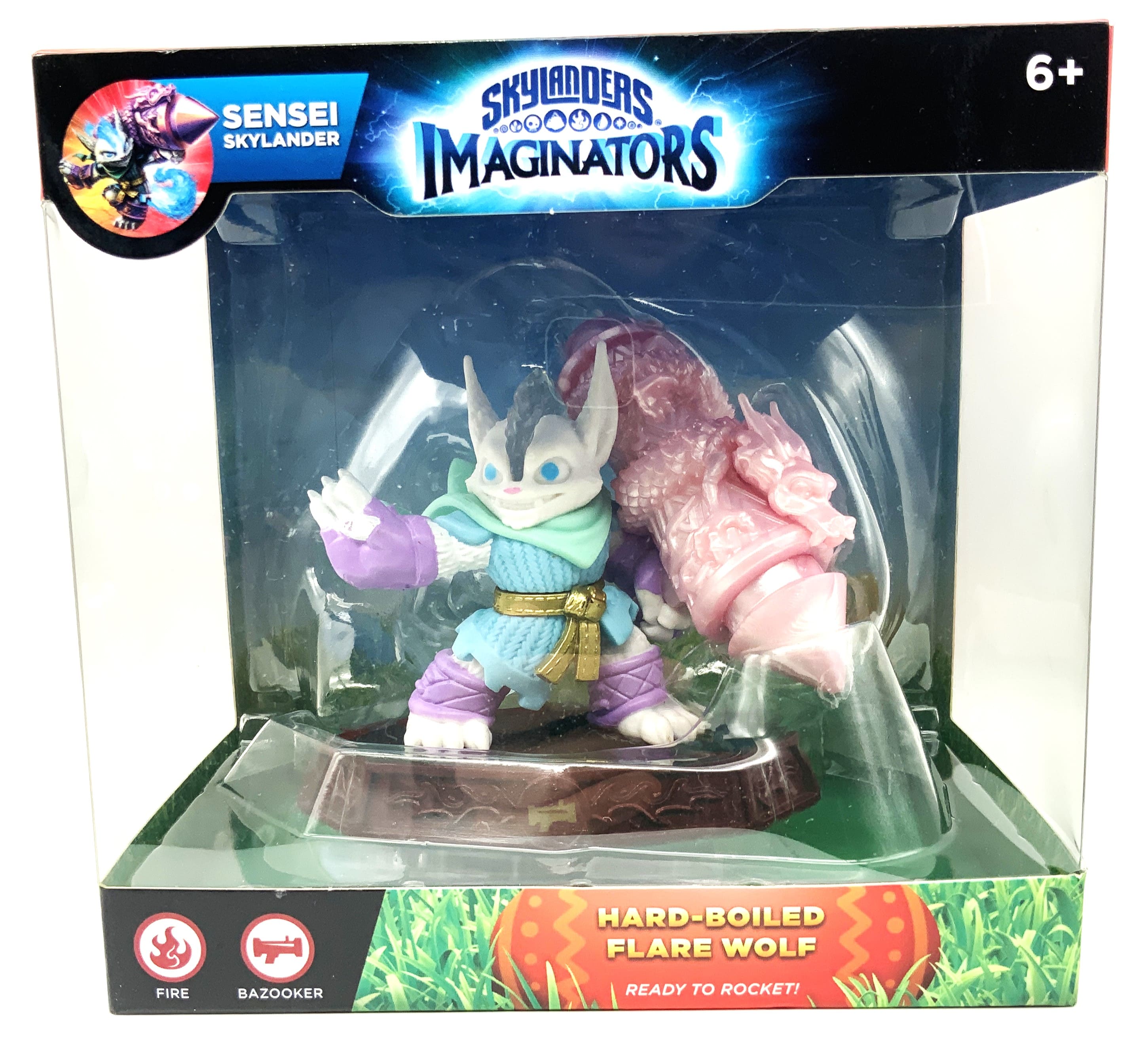 Figurine Skylanders Imaginators Hard Boiled Flare Wolf dans son emballage d'origine OVP