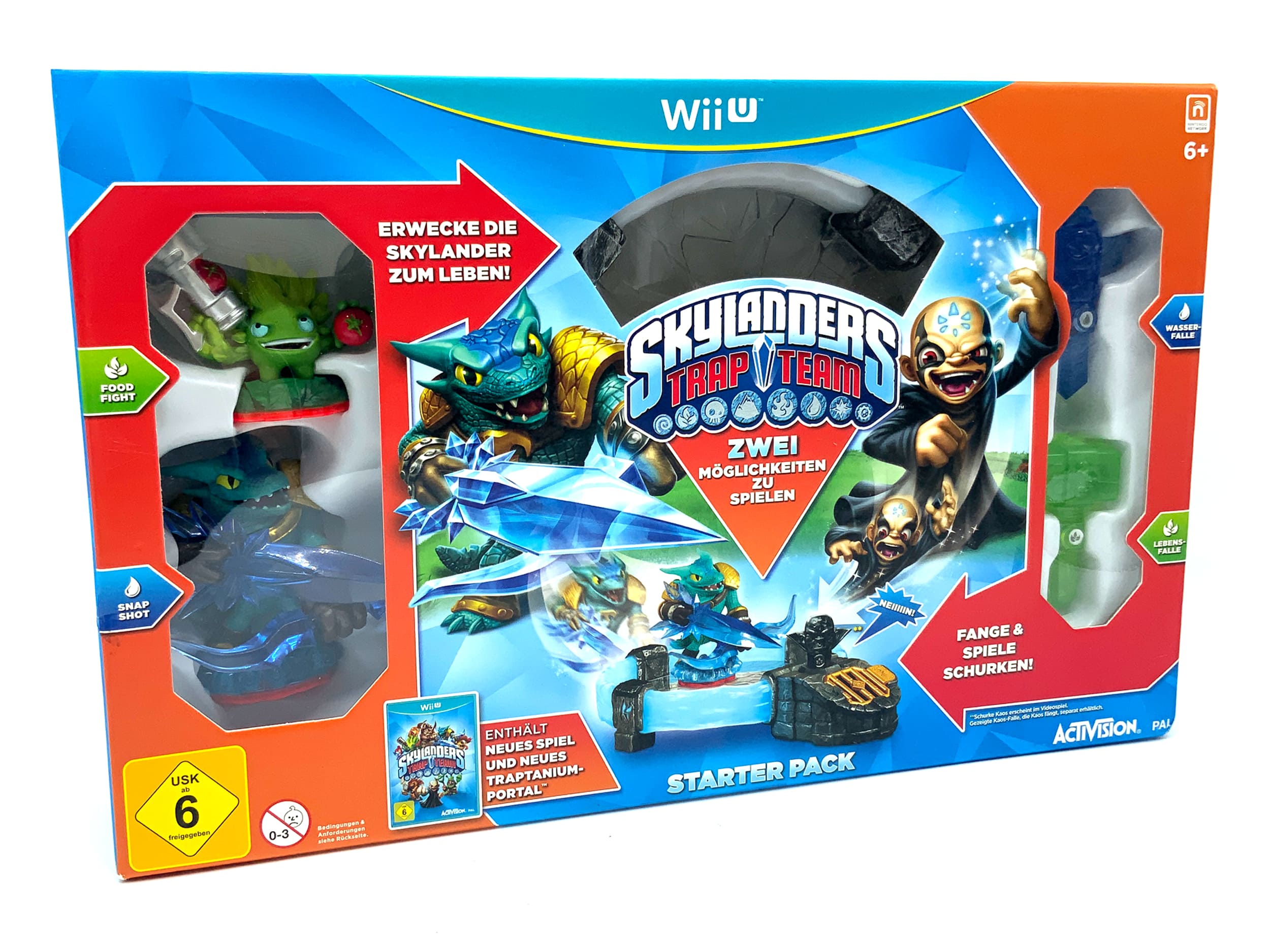 Skylanders Trap Team Starterset Nintendo Wii u starter Pack Neu