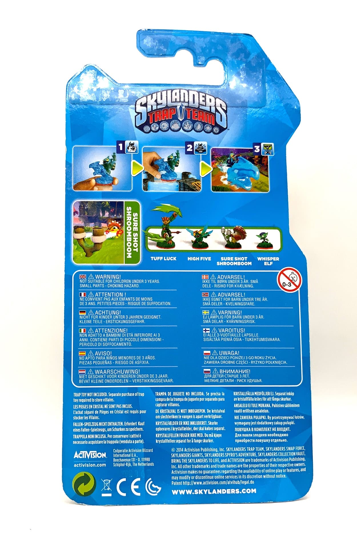 Skylanders Trap Team Sure Shot Shroomboom in OVP