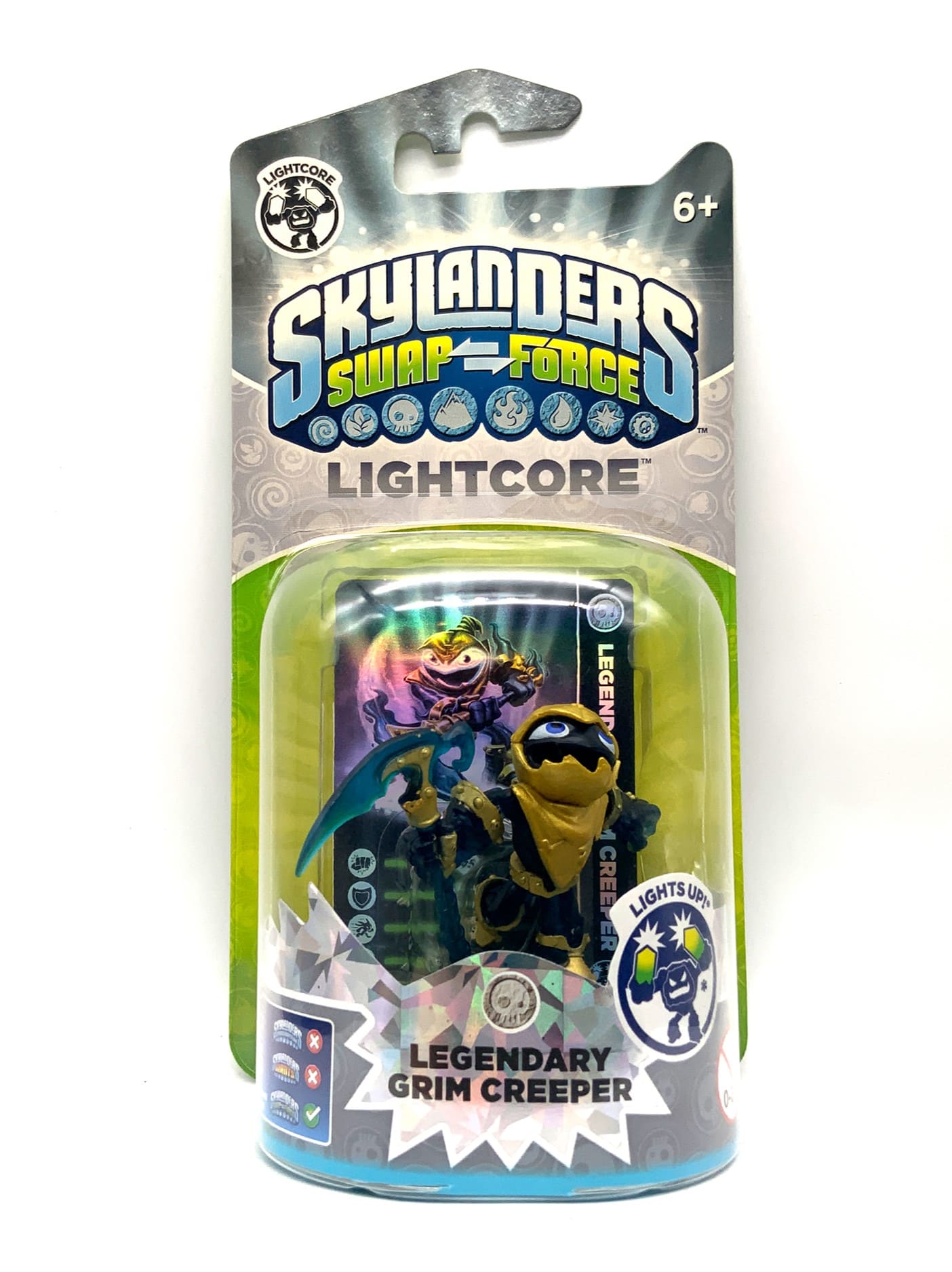 Skylanders Swap Force Legendary Grim Creeper Lightcore in OVP