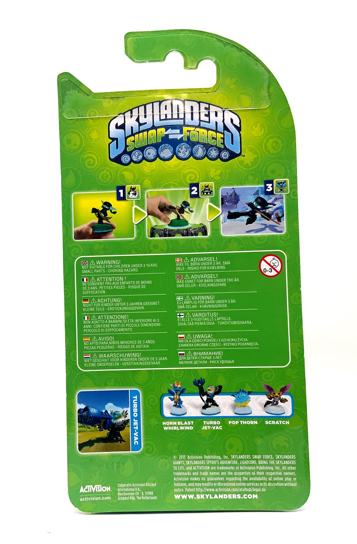 Skylanders Swap Force Turbo Jet-Vac in OVP