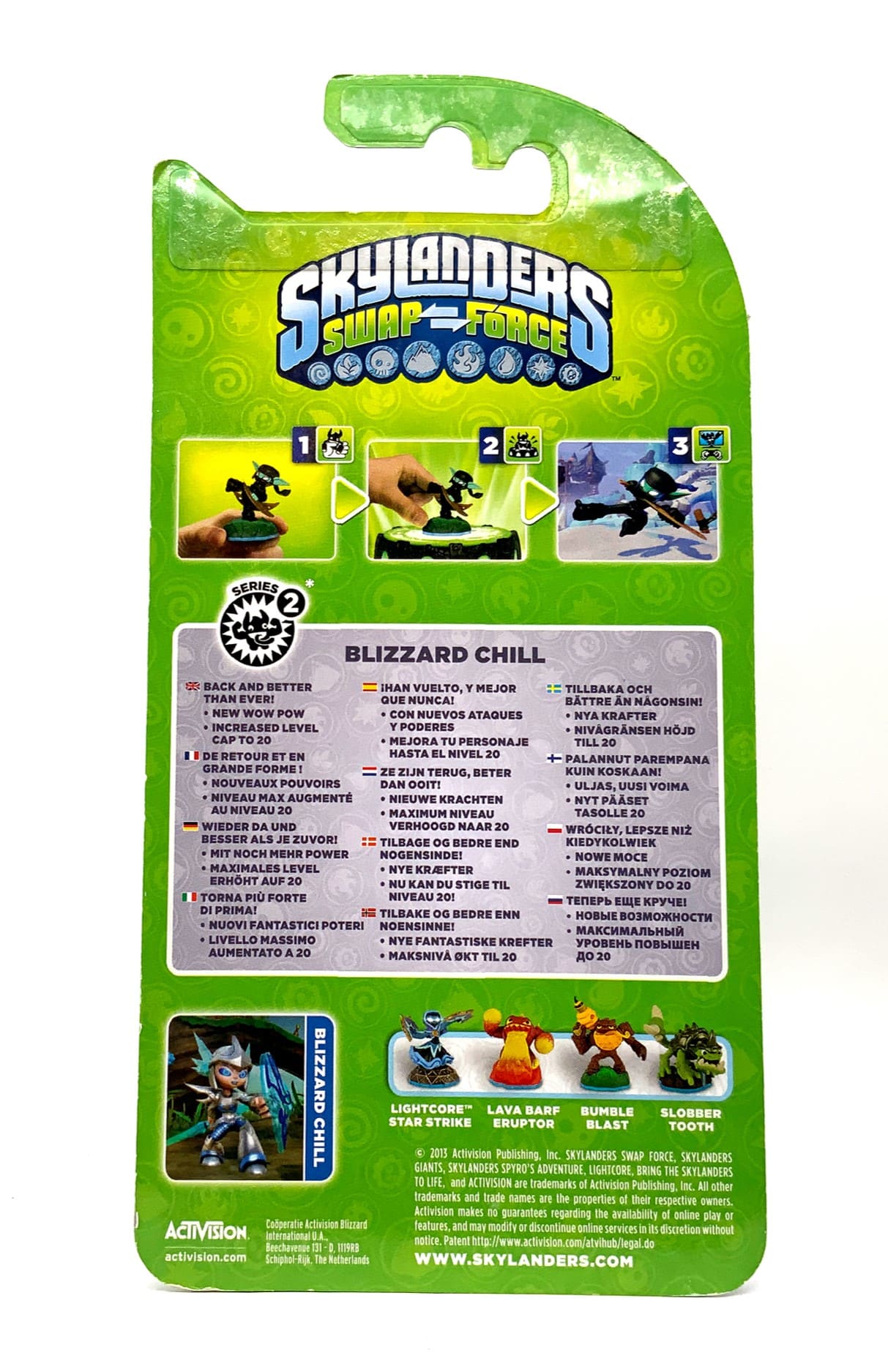 Skylanders Swap Force Blizzard Chill in OVP