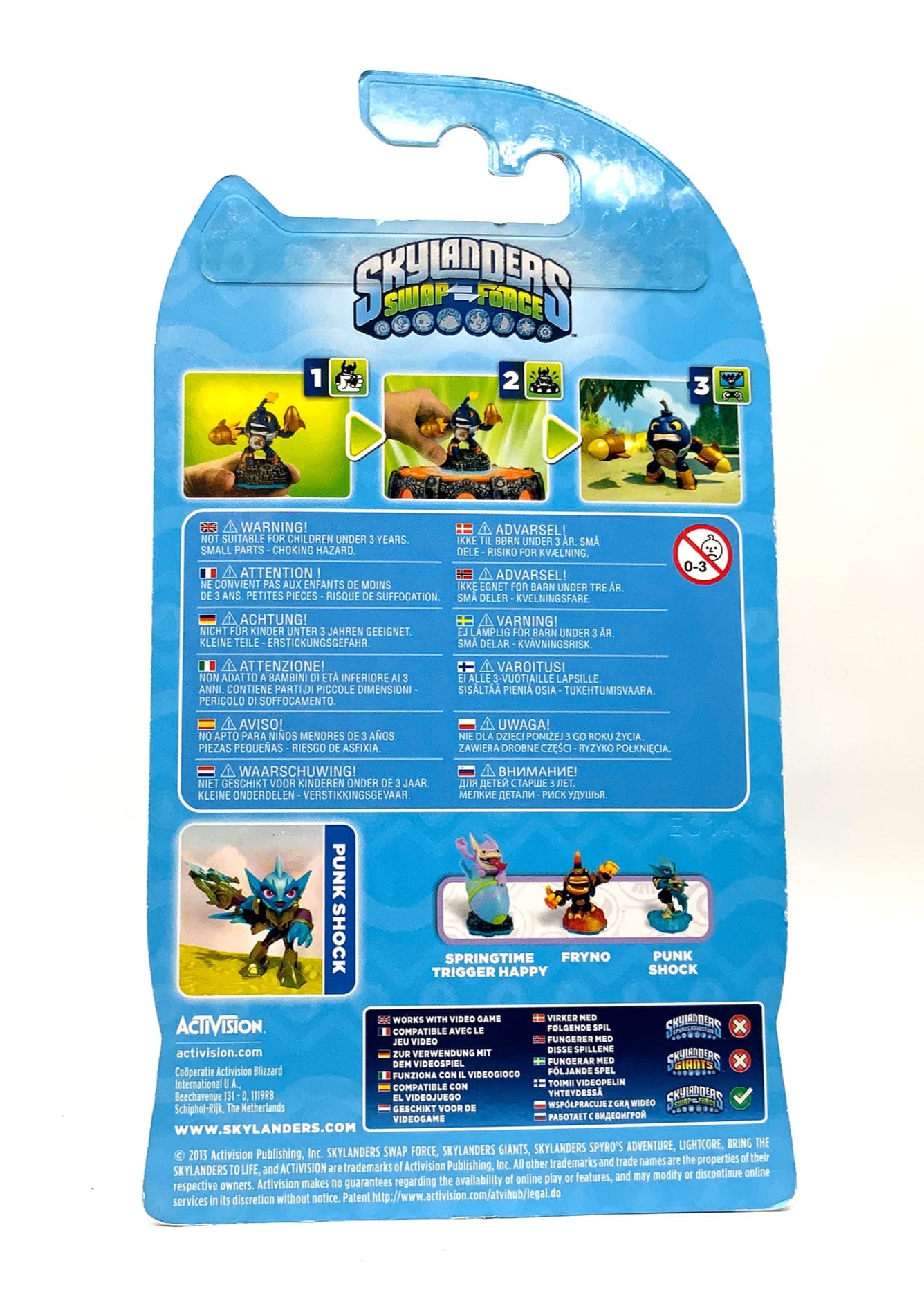 Skylanders Swap Force Punk Shock in OVP