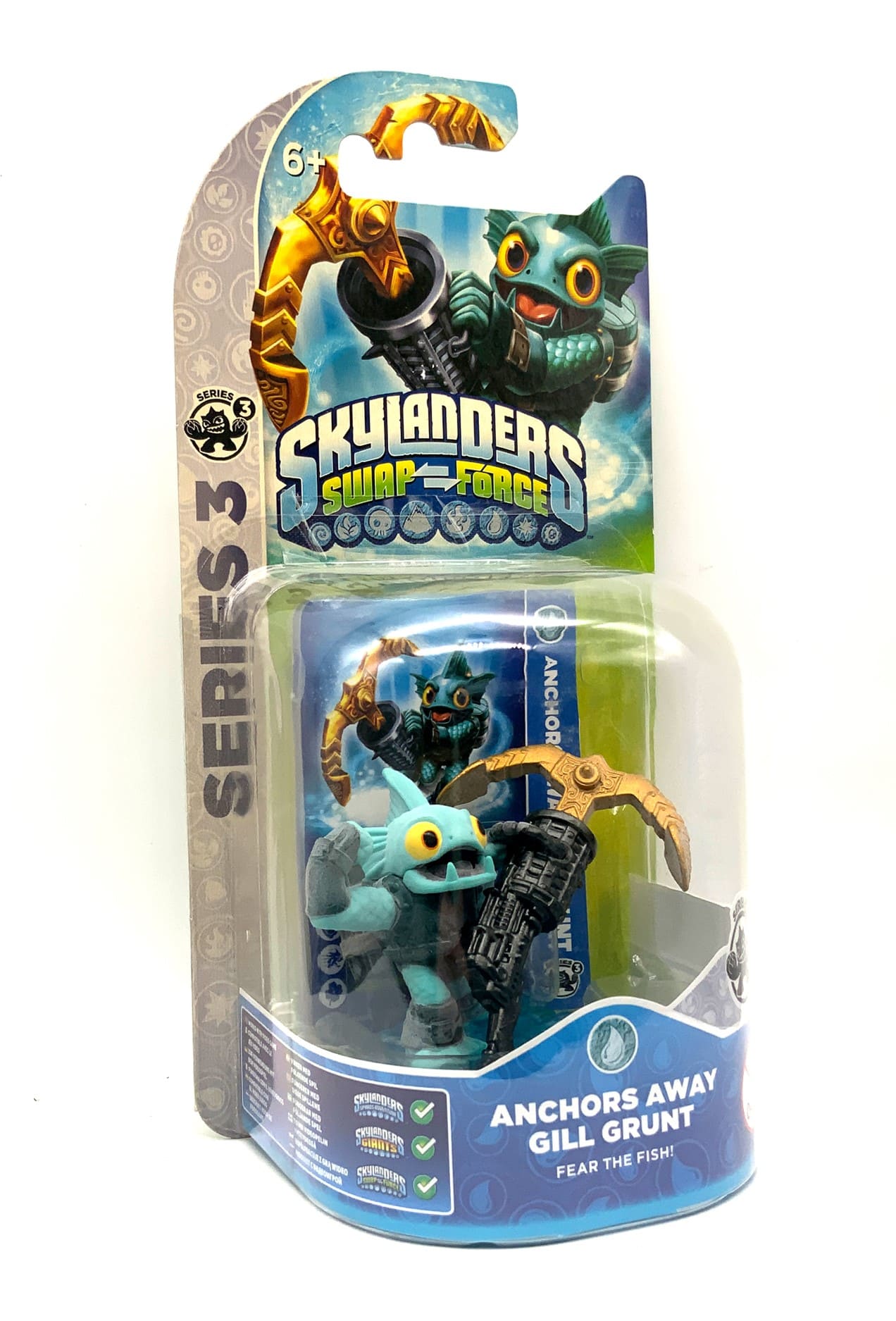 Skylanders Swap Force Anchors Away Gill Grunt in OVP