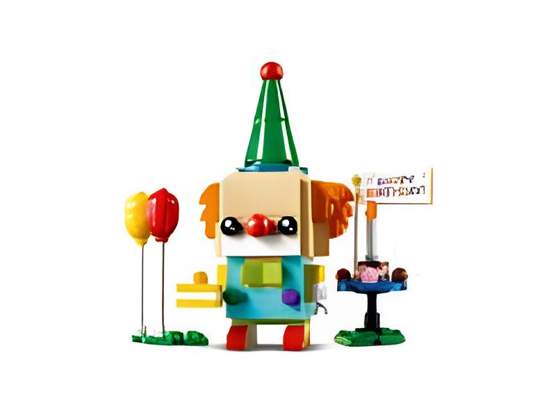 LEGO® BrickHeadz 40348 Le clown d'anniversaire