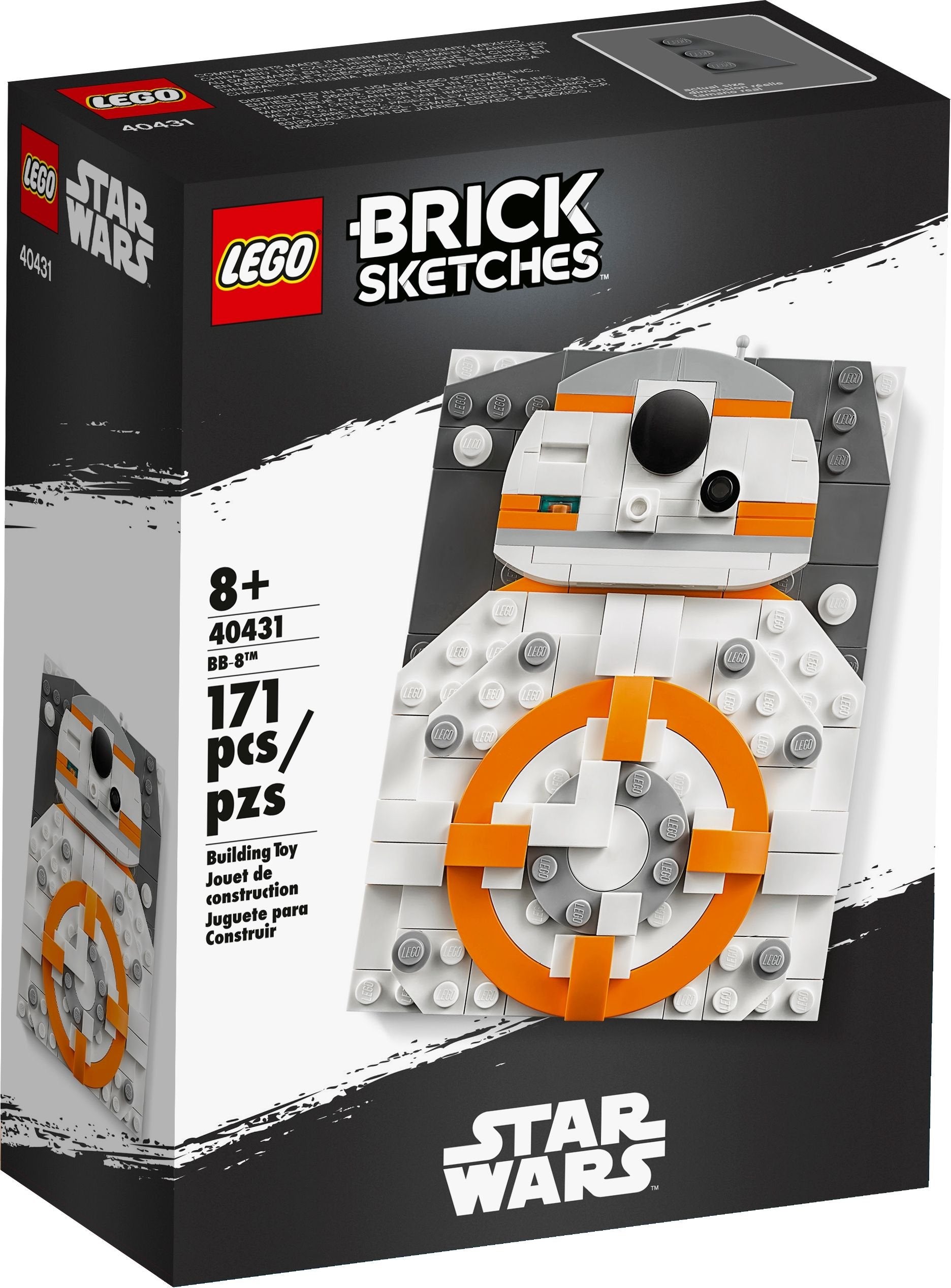 Croquis de briques LEGO 40431 BB-8™