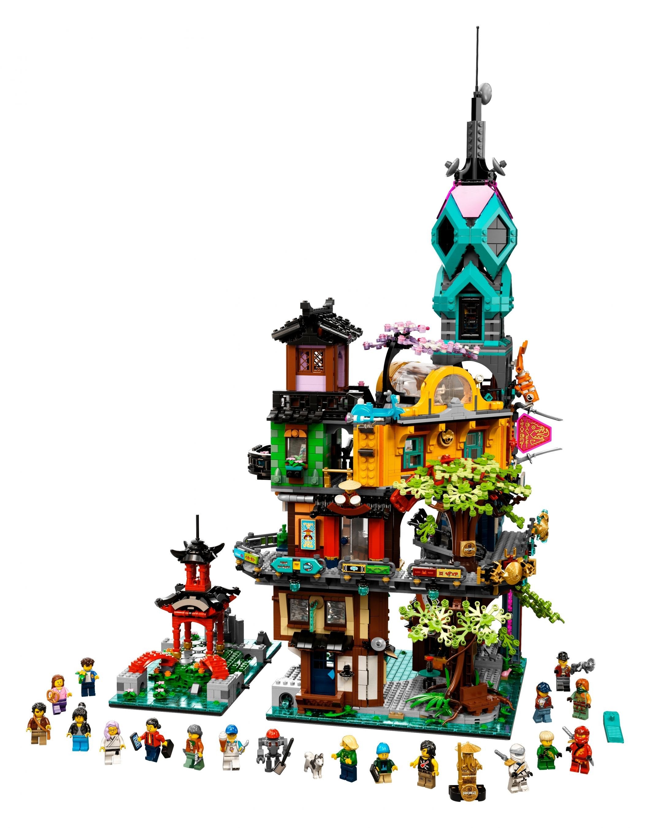 LEGO Ninjago 71741 Les jardins de NINJAGO® City