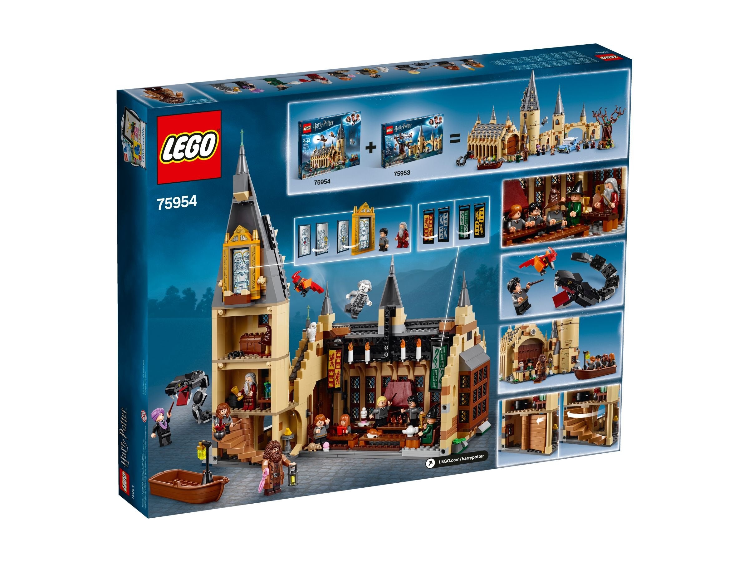 LEGO Harry Potter 75954 La Grande Salle de Poudlard