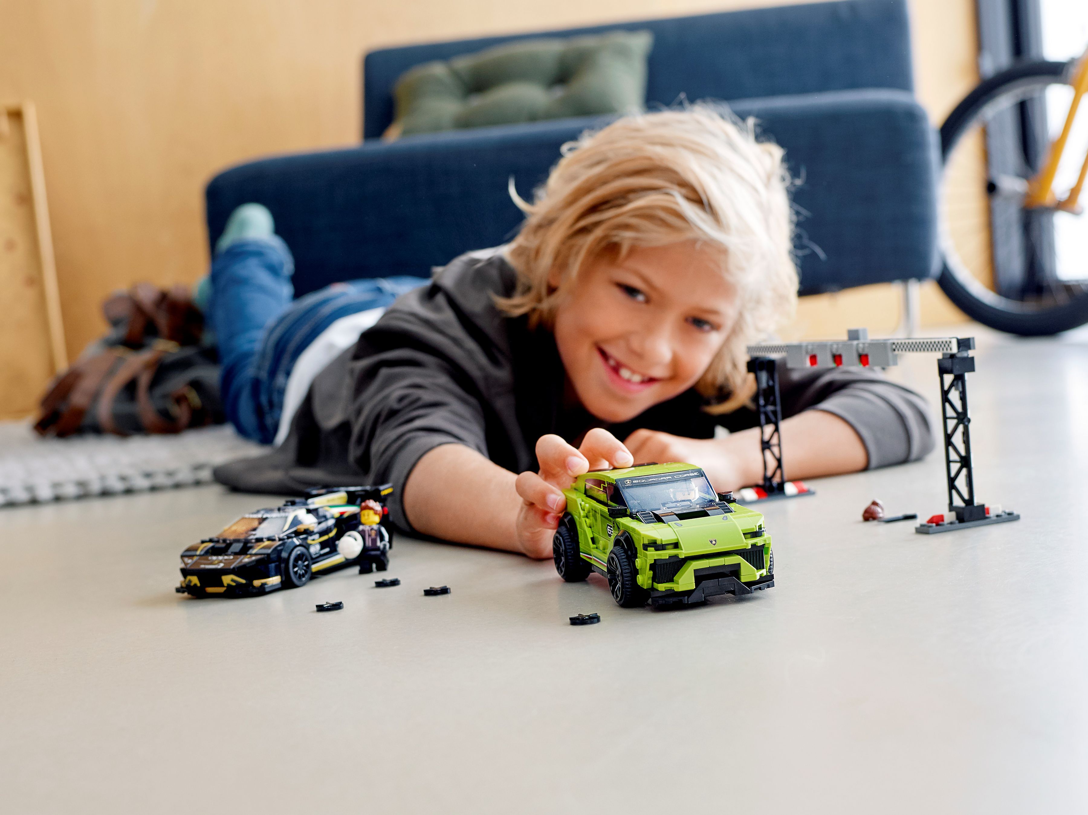 LEGO Speed Champions 76899 Lamborghini Urus ST-X et Lamborghini Huracán Super Trofeo EVO