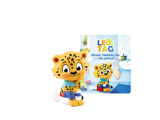 Tonie Figures Leo's Day Couche, Pot, Toilettes – Voilà comment ça marche ! Figurine audio pour Toniebox
