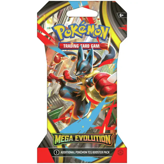 Pokémon Mega Evolution Sleeved Booster (englisch)