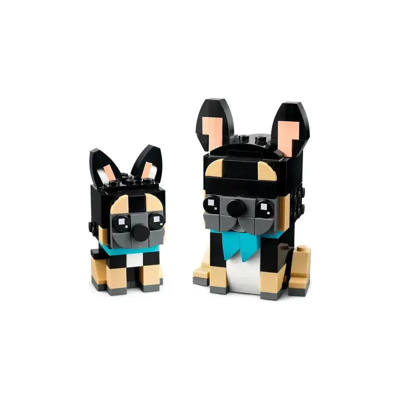 LEGO® Brickheadz Chiot et bouledogue français 40544